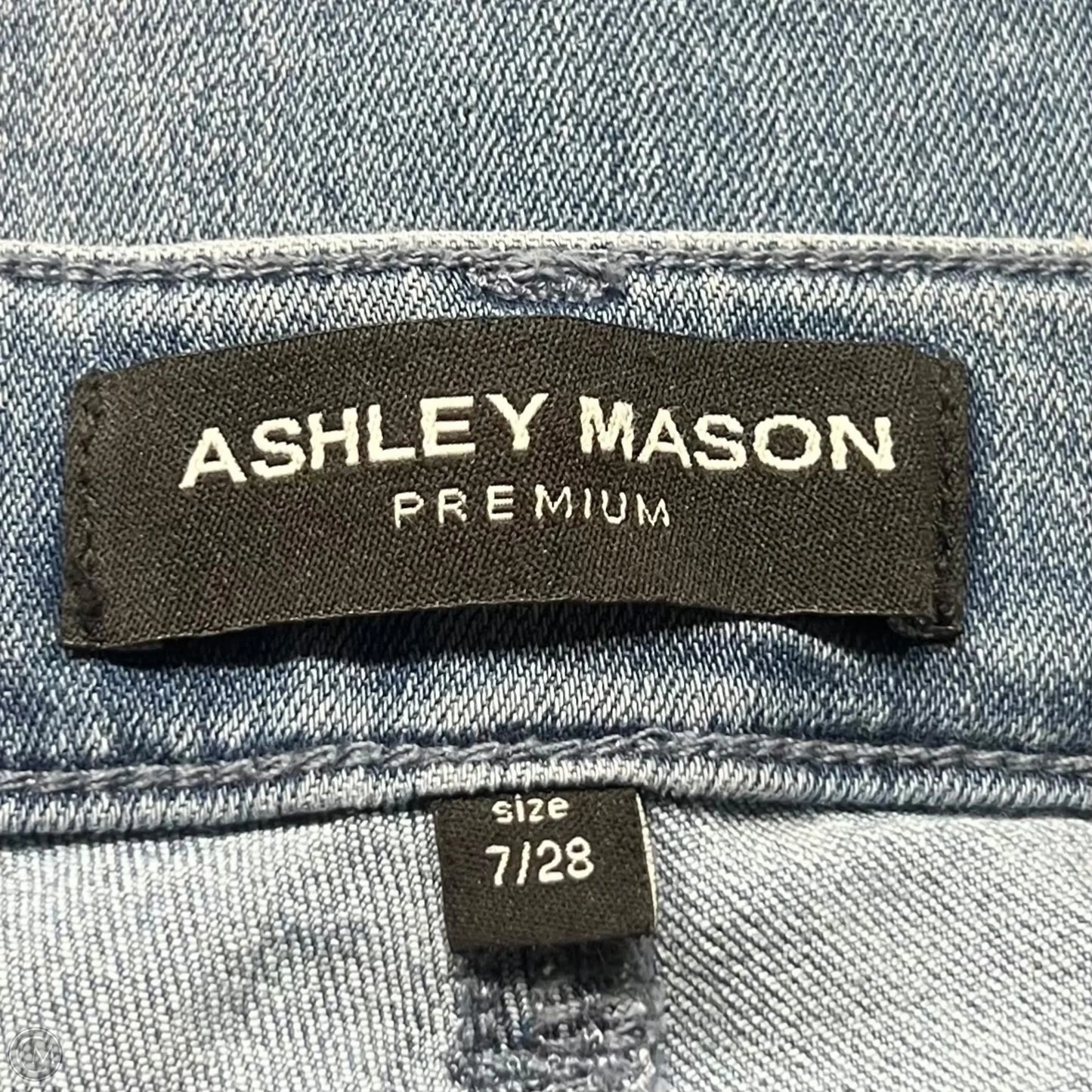 Jeans Flared By Ashley Mason In Blue Denim, Size: 6