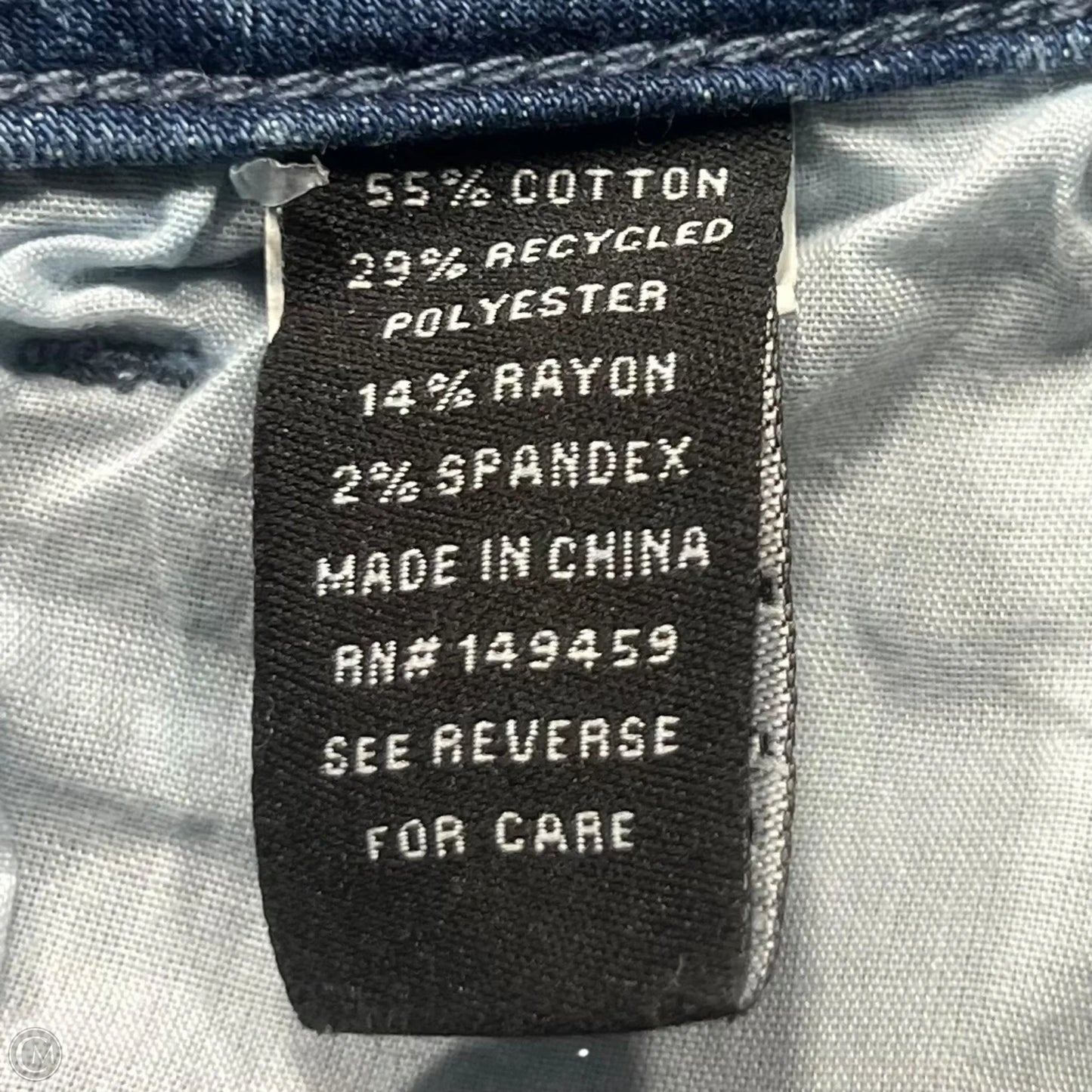 Jeans Flared By Ashley Mason In Blue Denim, Size: 6