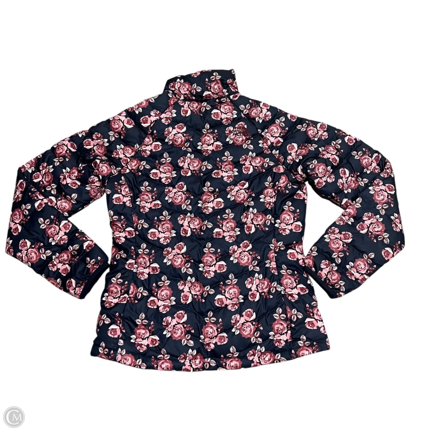 Coat Puffer & Quilted By The North Face In Blue & Pink, Size: S