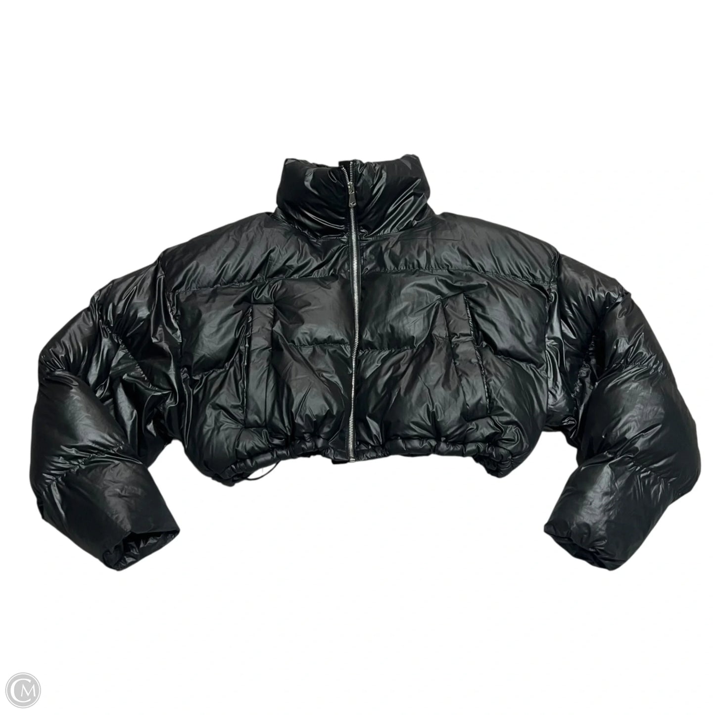 Coat Puffer & Quilted By Urban Outfitters In Black, Size: M