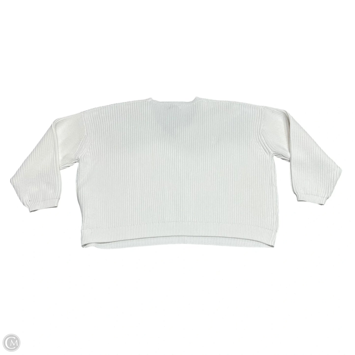 Sweater By Quince In Cream, Size: 2x