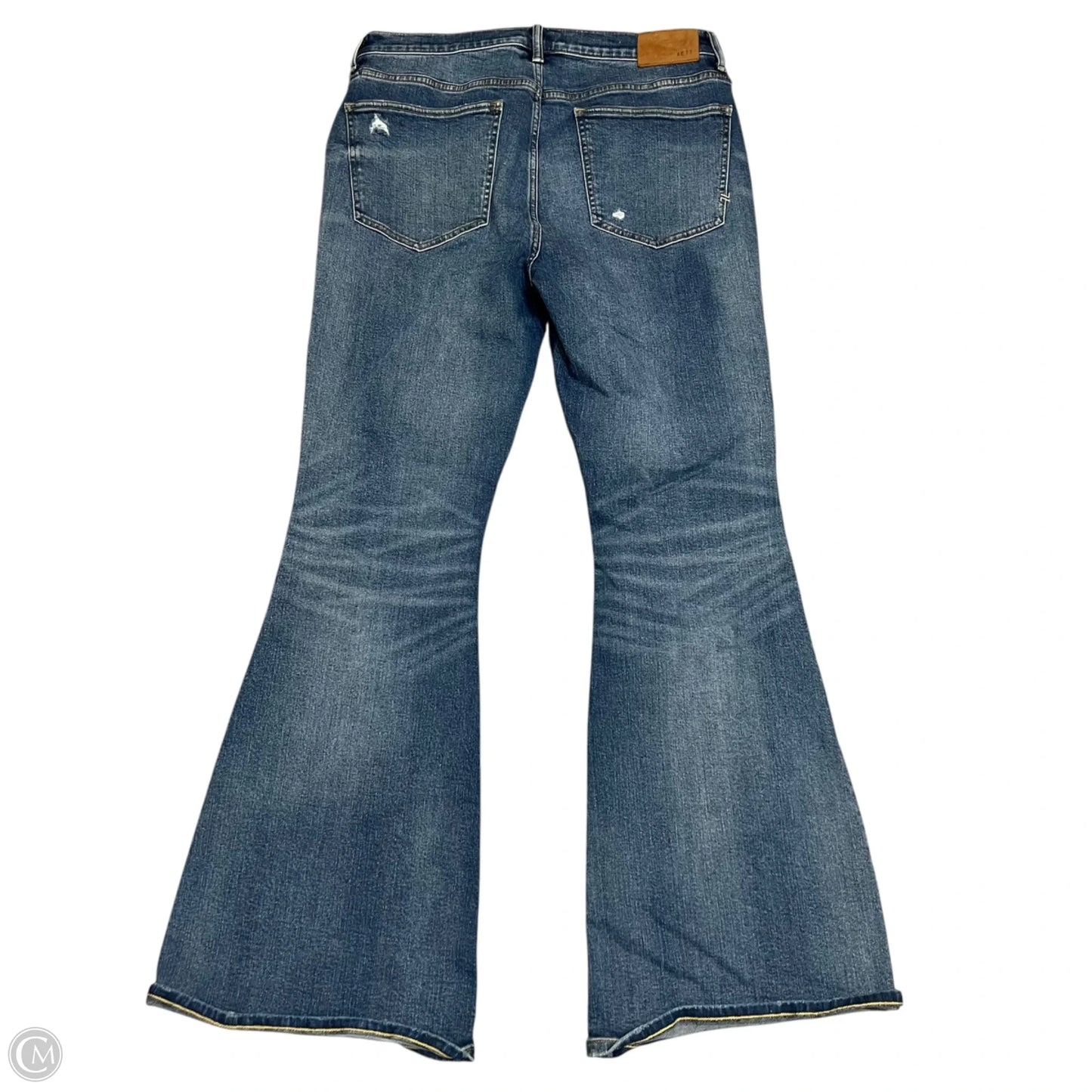 Jeans Flared By Ae77 In Blue Denim, Size: 12