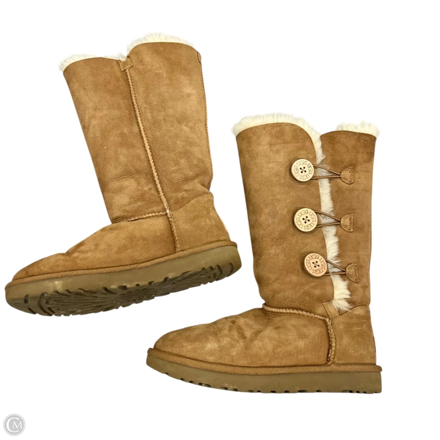 Boots Designer By Ugg In Tan, Size: 8