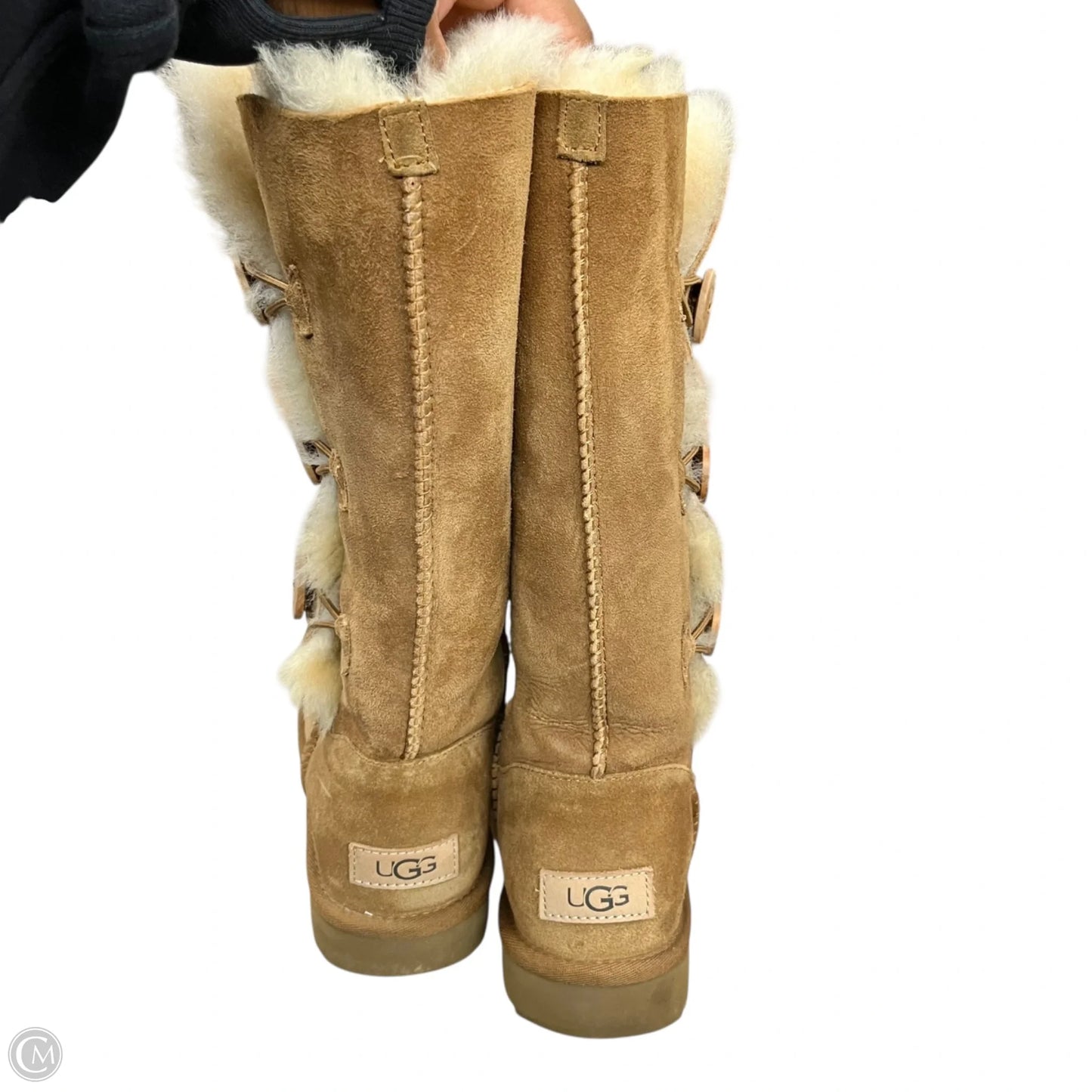 Boots Designer By Ugg In Tan, Size: 8