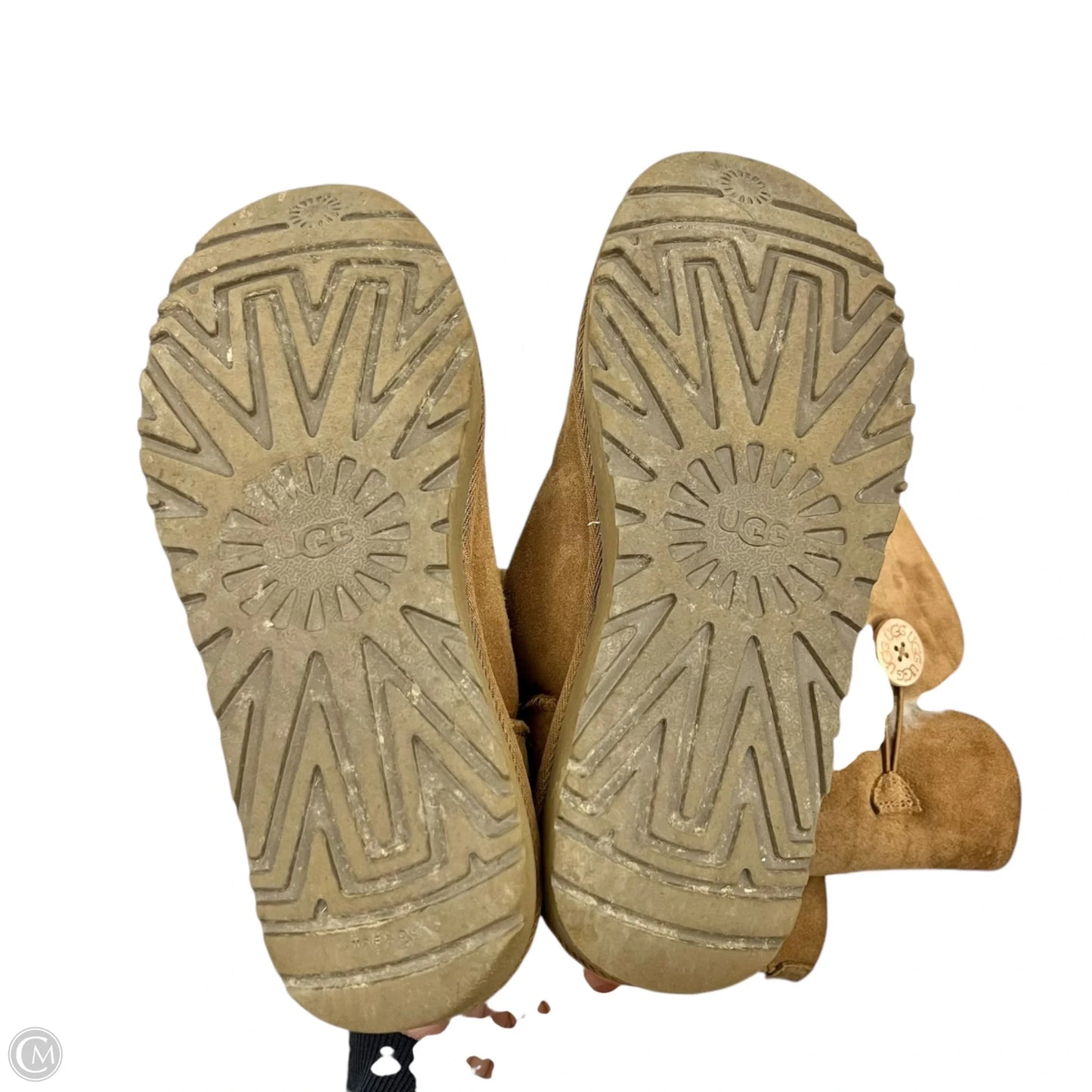 Boots Designer By Ugg In Tan, Size: 8