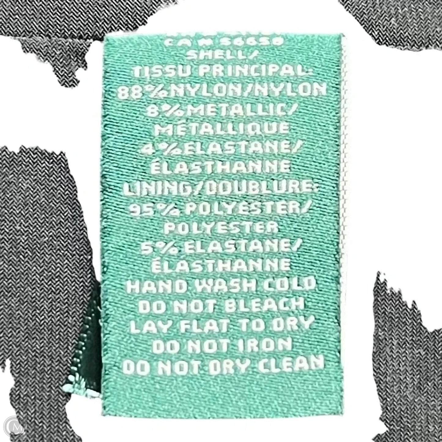 Dress Party Long By Lauren By Ralph Lauren In Black & Gold, Size: L