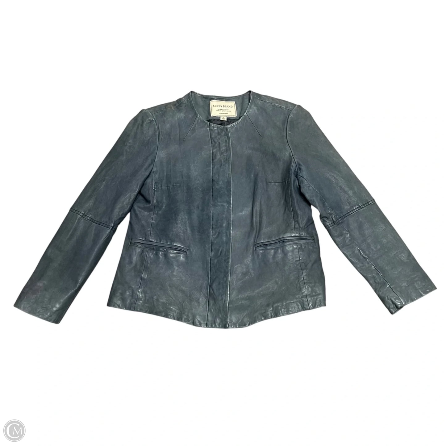 Blazer By Lucky Brand In Blue, Size: S
