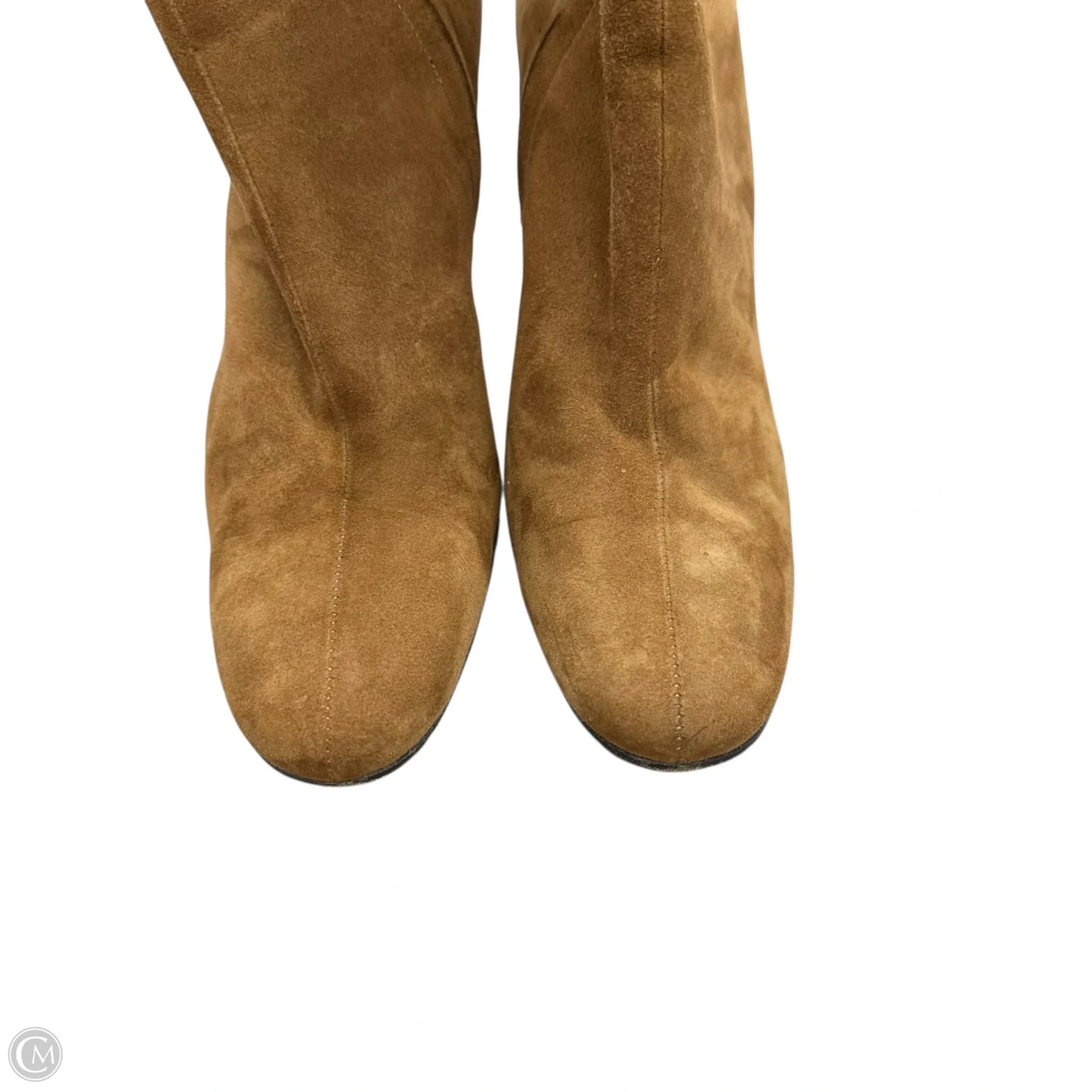 Boots Ankle Heels By Barneys Ny In Brown, Size: 7.5