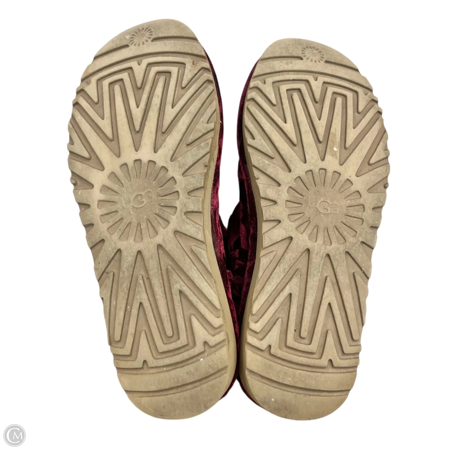 Boots Designer By Ugg In Red, Size: 8