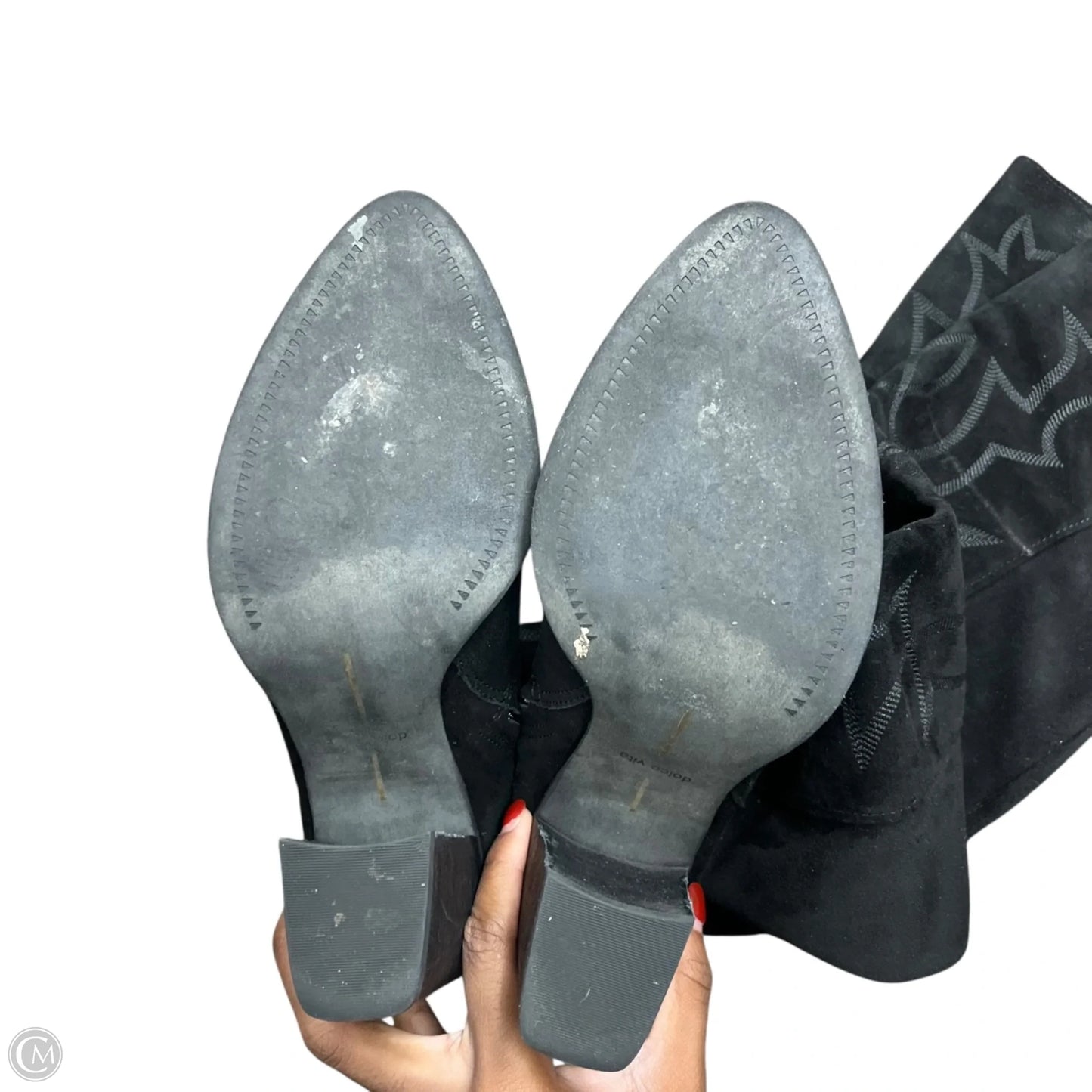 Boots Over-the-knee Heels By Dolce Vita In Black, Size: 9