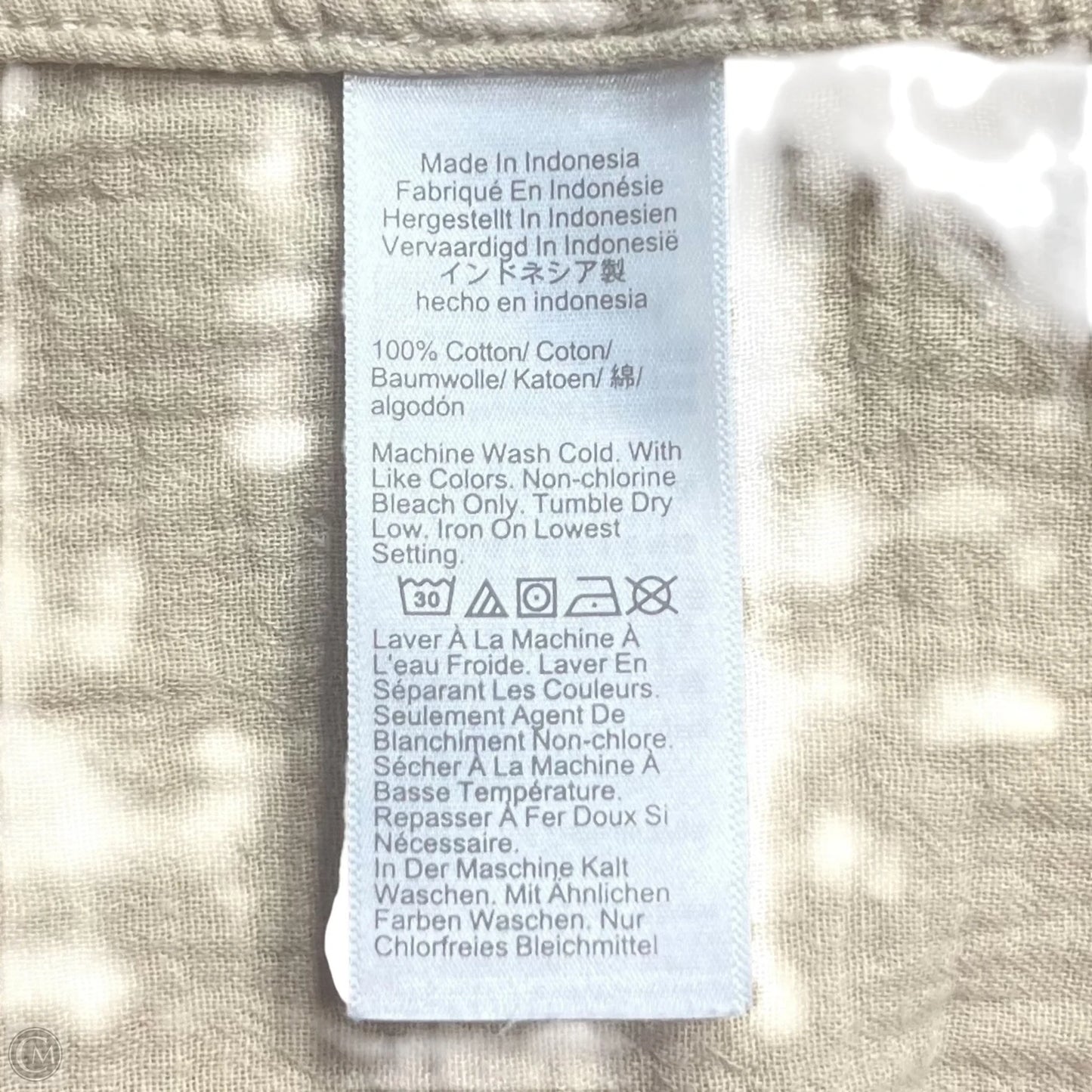 Top Long Sleeve By J. Crew In Tan, Size: 3x