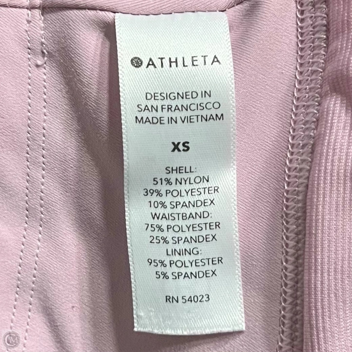 Athletic Shorts By Athleta In Pink, Size: 0
