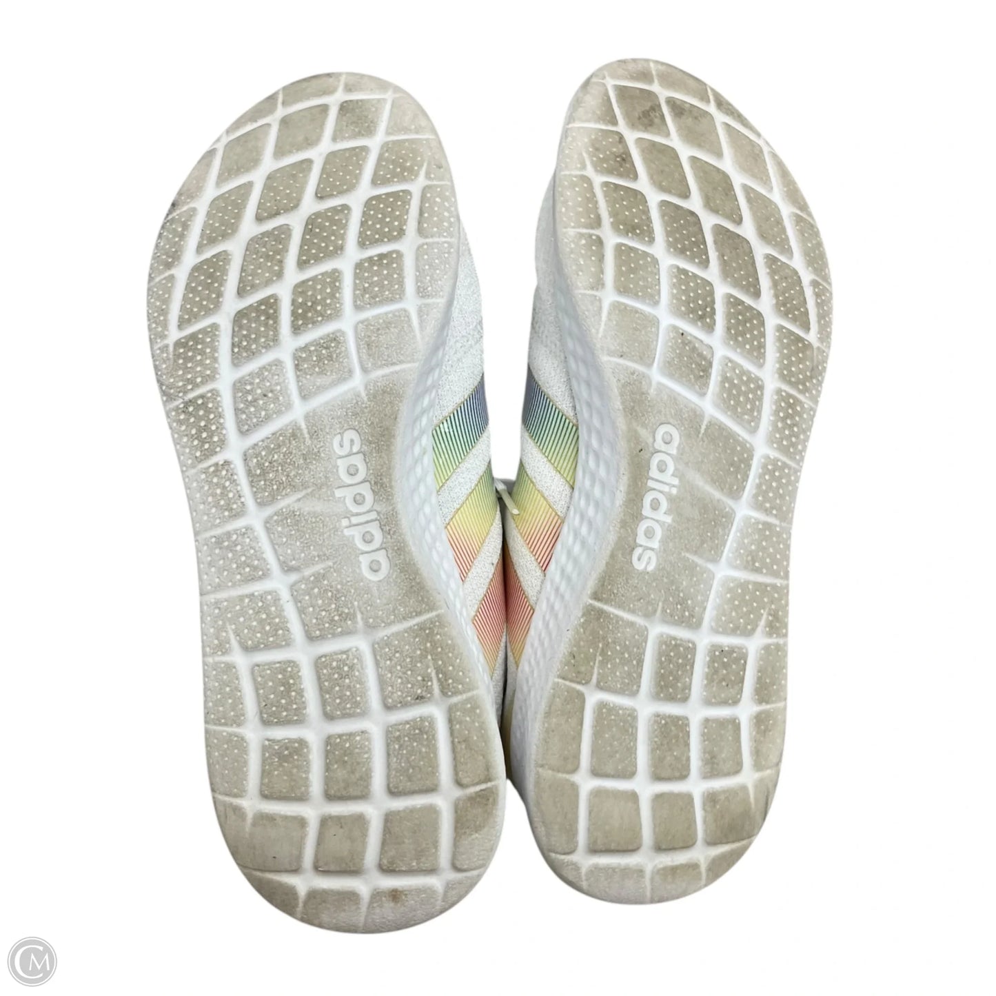 Shoes Athletic By Adidas In White, Size: 9