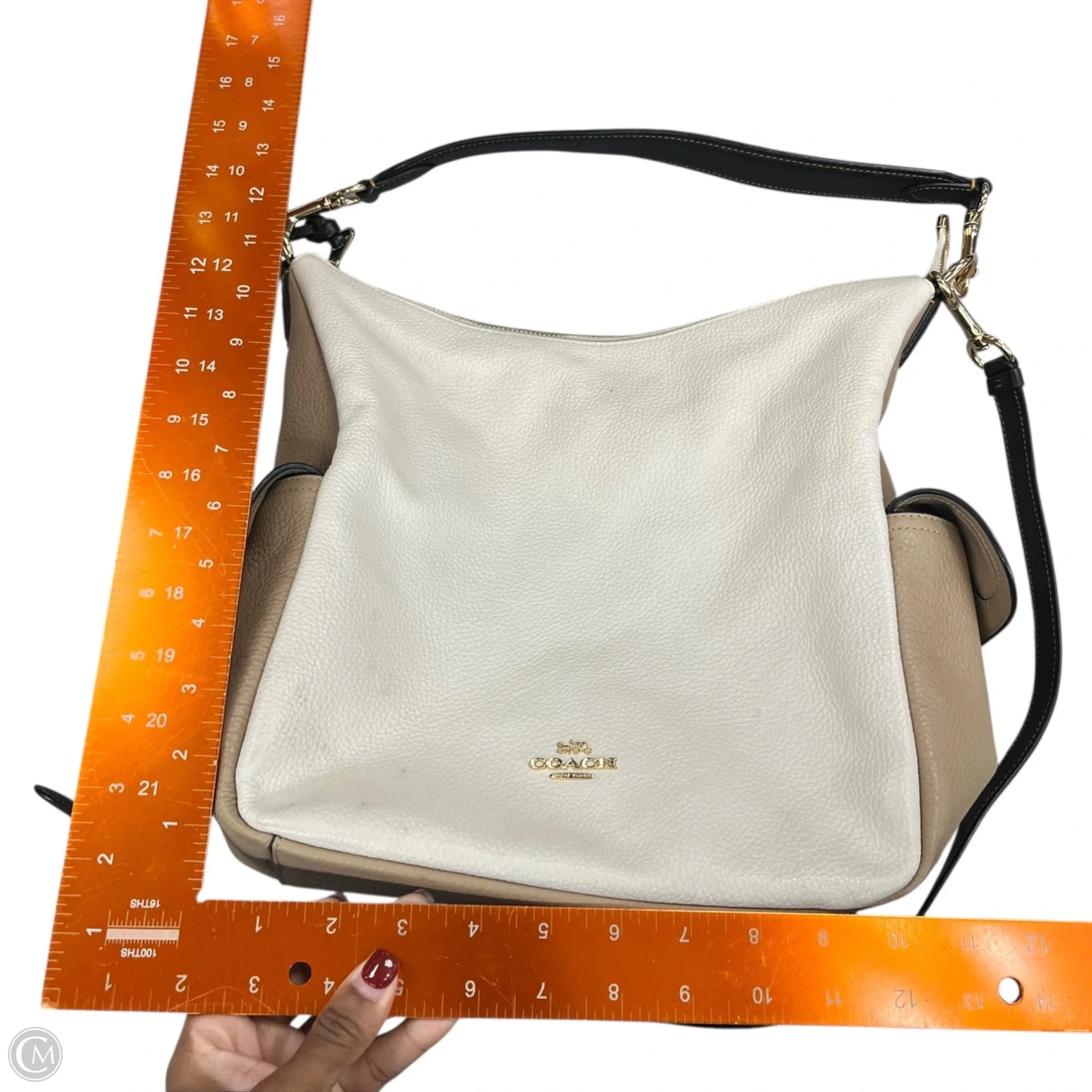 Handbag Designer By Coach, Size: Medium