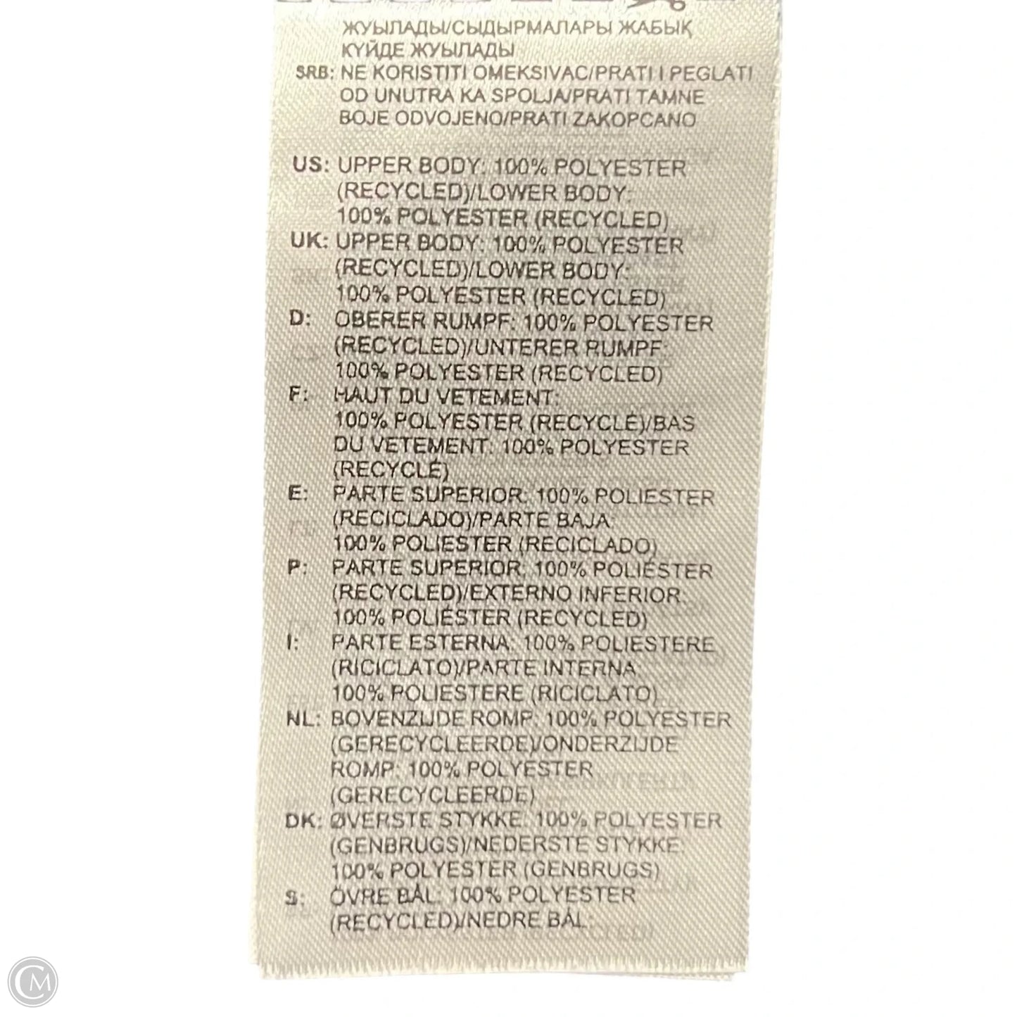 Athletic Jacket By Adidas In Navy, Size: M