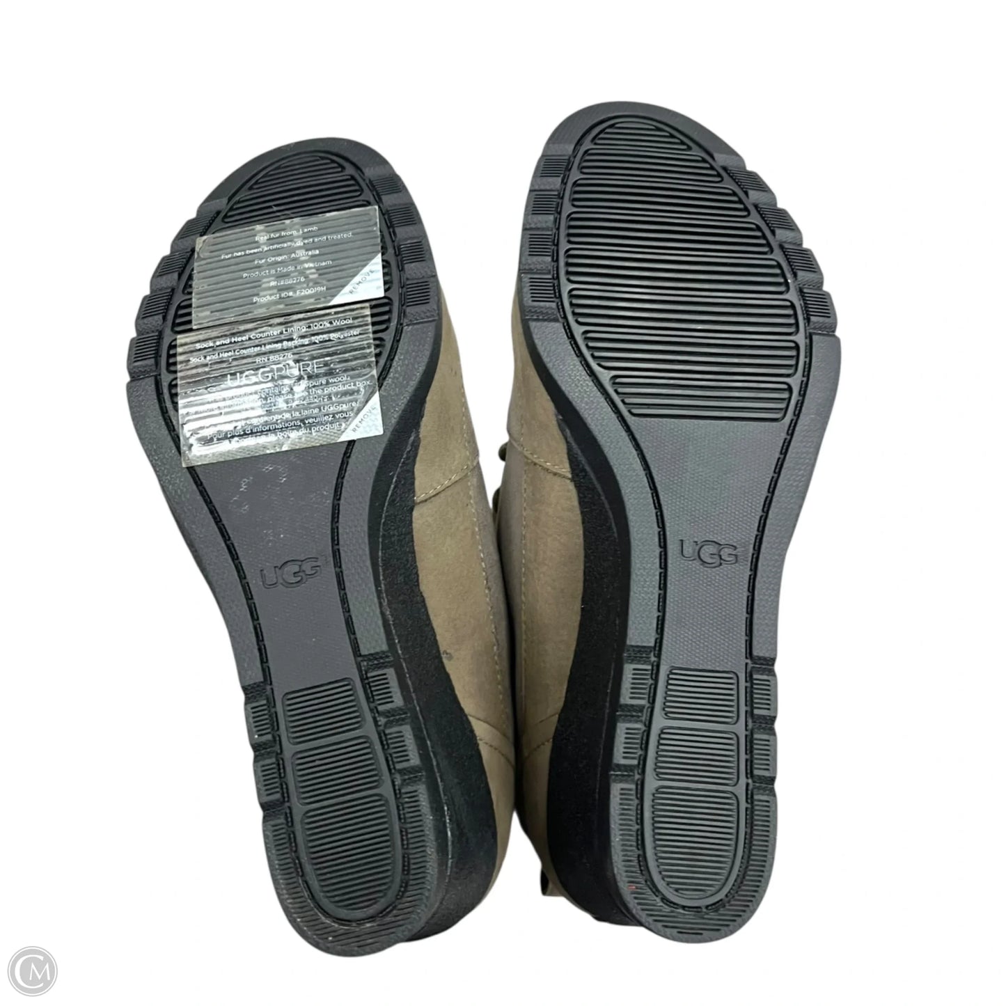 Boots Designer By Ugg In Grey, Size: 8