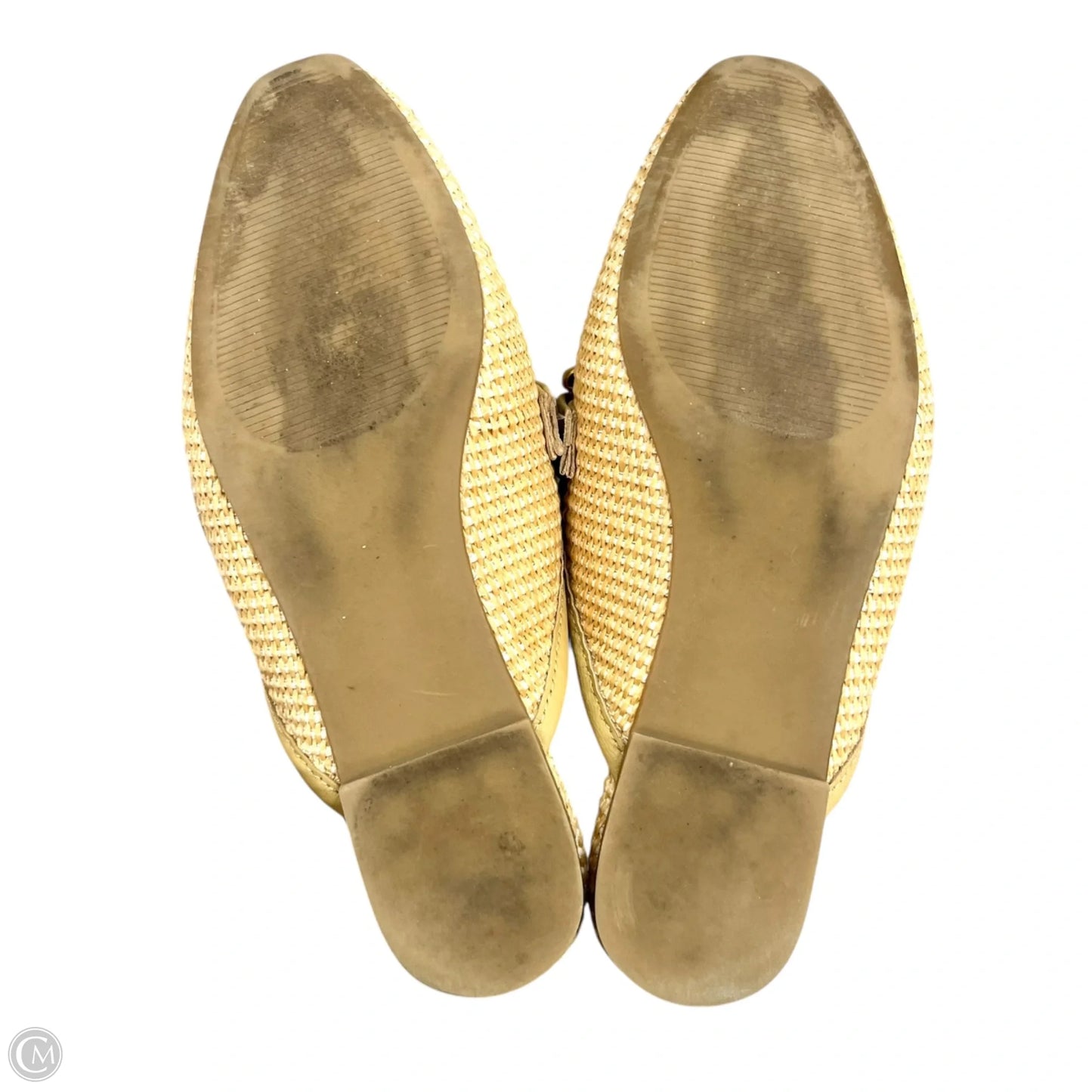 Shoes Flats By Steve Madden In Gold & Tan, Size: 6.5