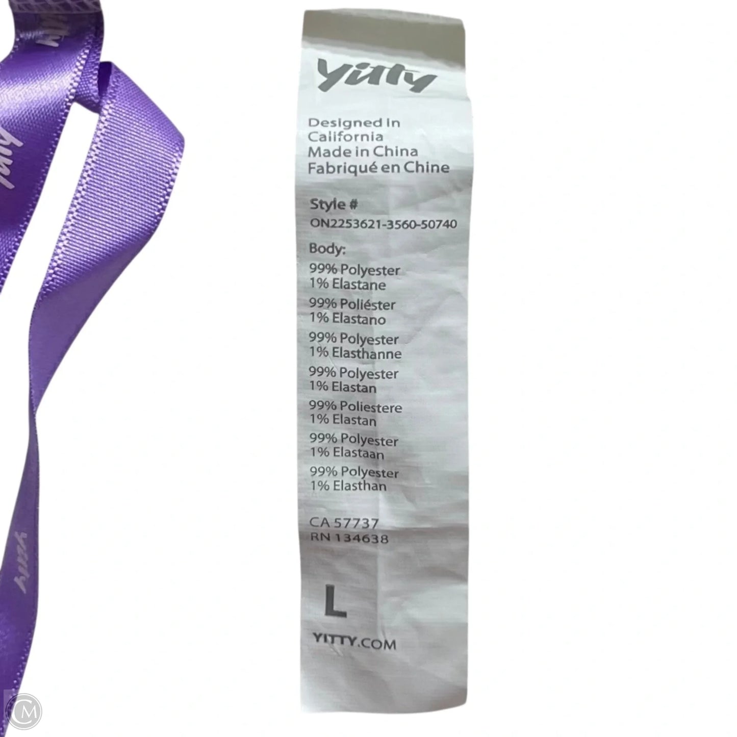 Jumpsuit By Yitty In Cream, Size: L