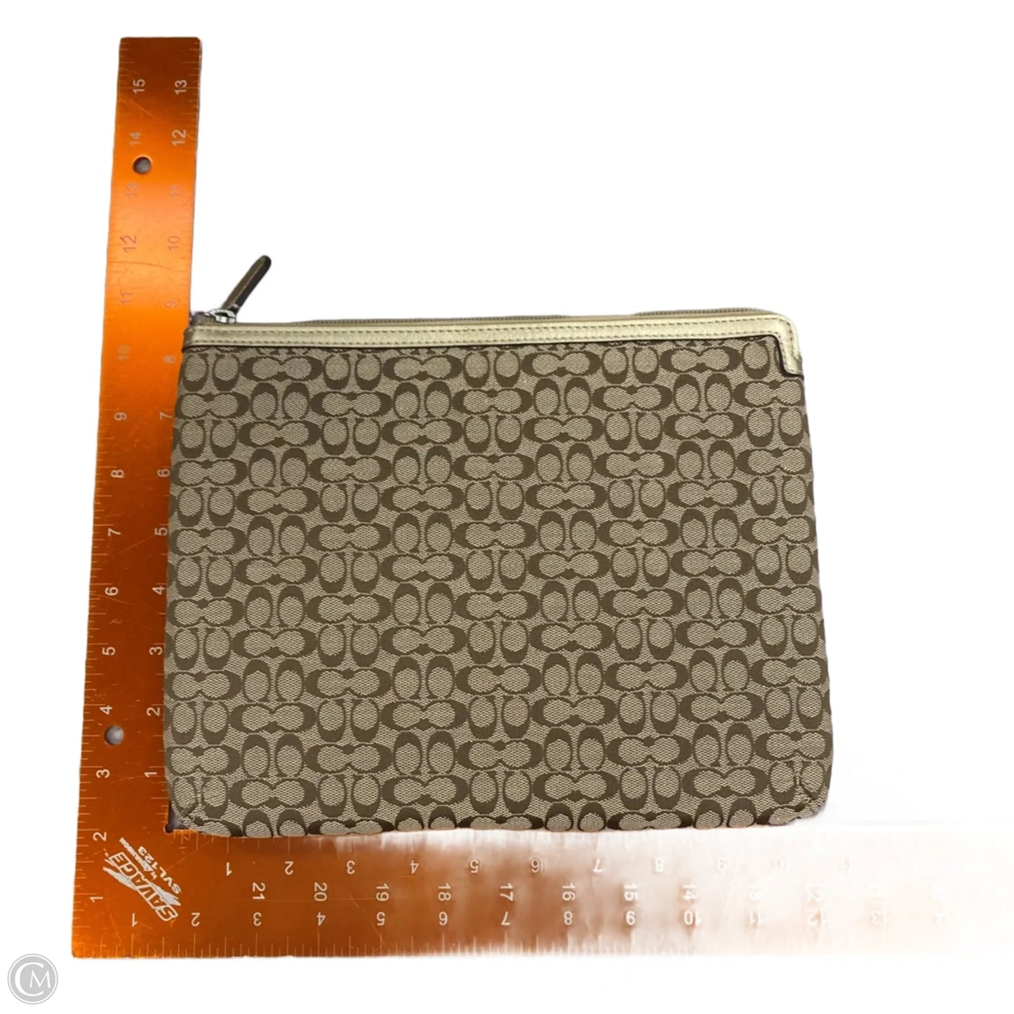 Clutch Designer By Coach, Size: Medium