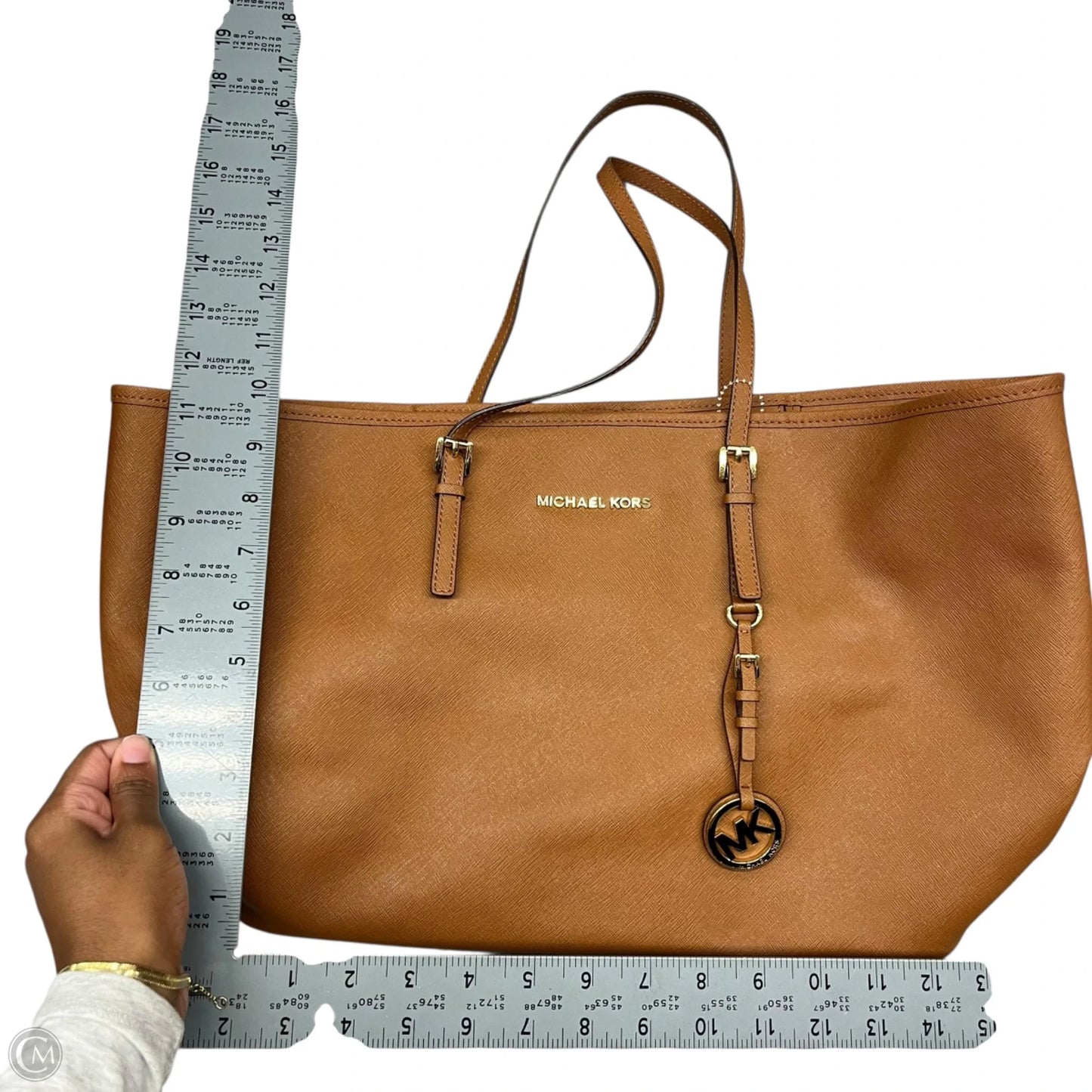 Tote Designer By Michael Kors, Size: Large