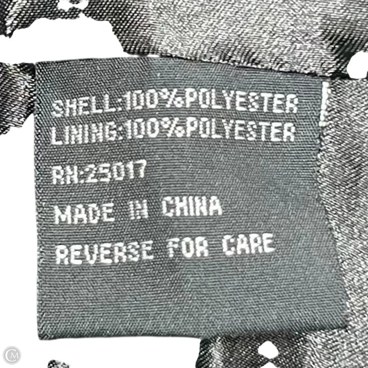 Coat Raincoat By Tally ho In Grey, Size: L