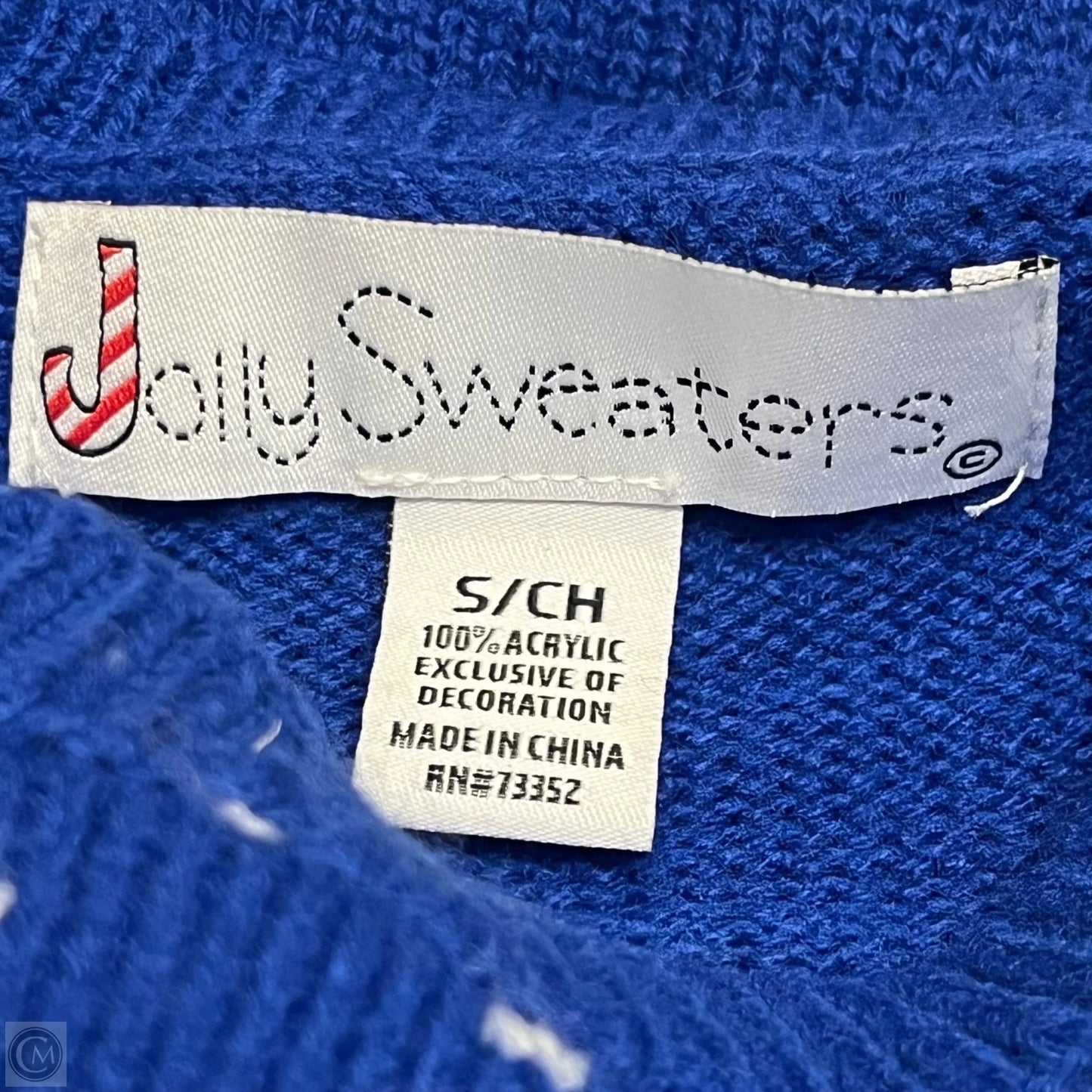 Sweater By Jolly Sweaters In Blue, Size: S