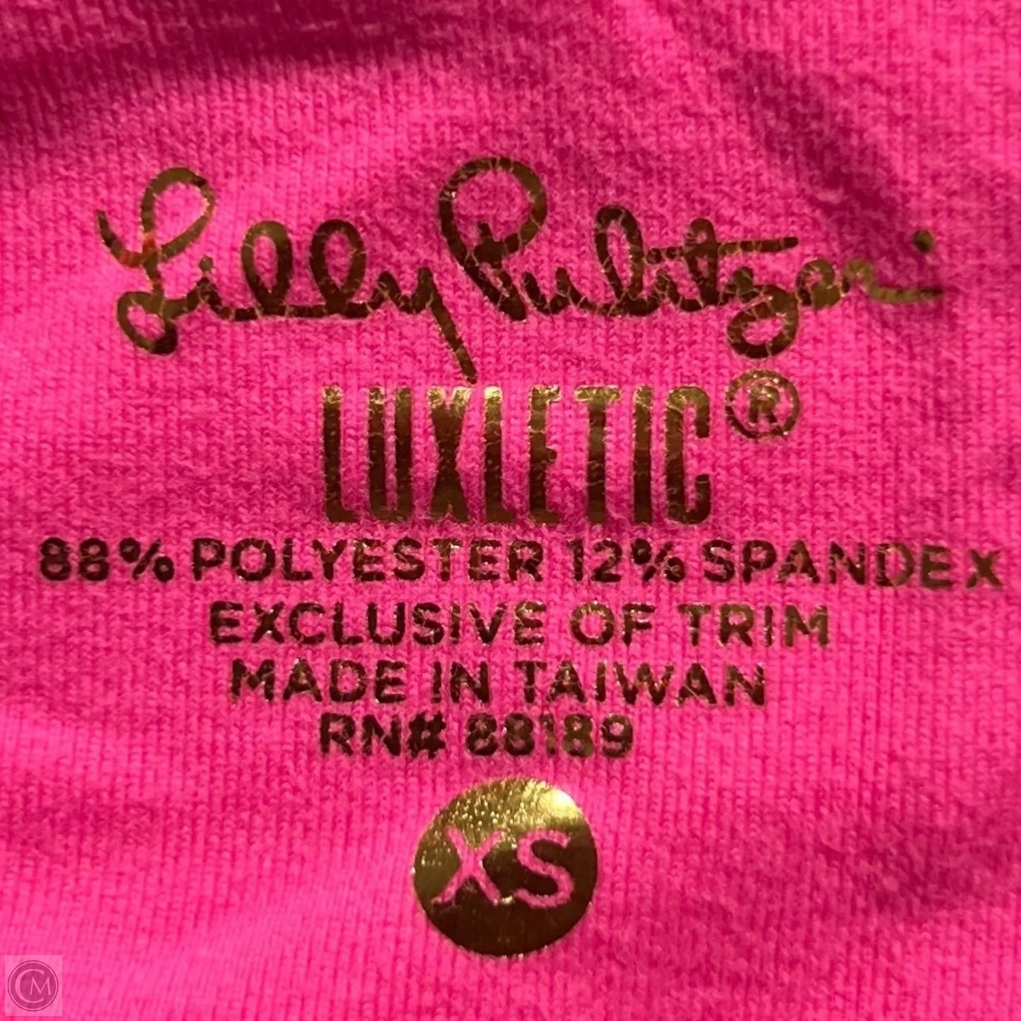 Pants Designer By Lilly Pulitzer In Blue & Pink, Size: 0
