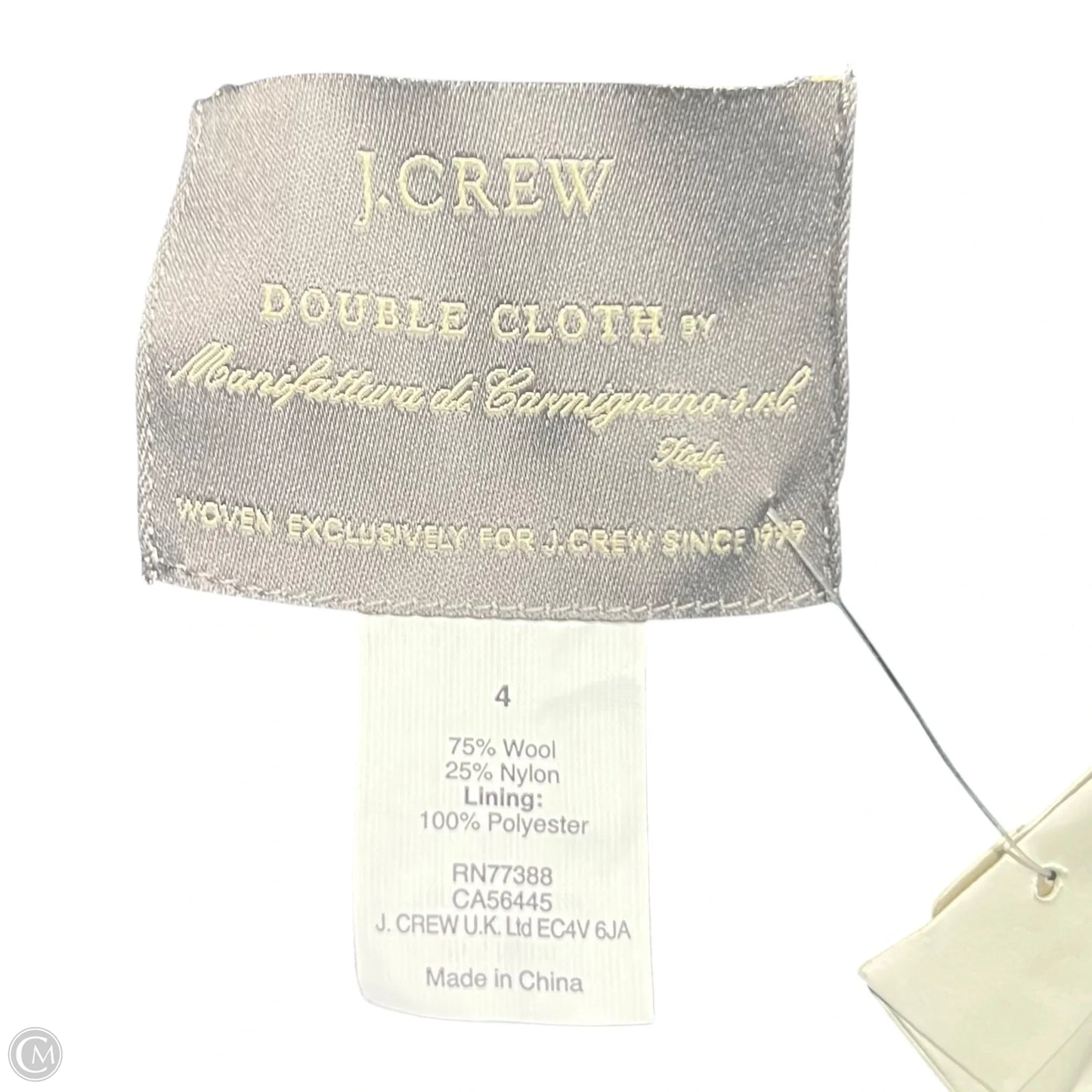 Coat Wool By J. Crew In Navy, Size: S