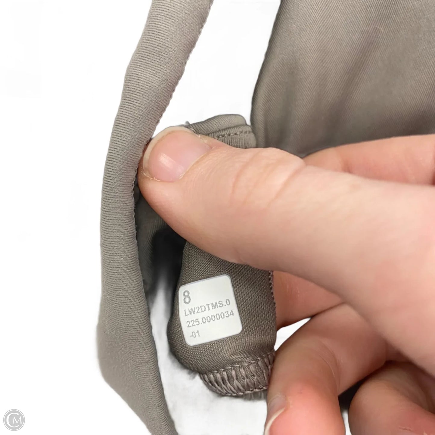 Athletic Bra By Lululemon In Taupe, Size: M