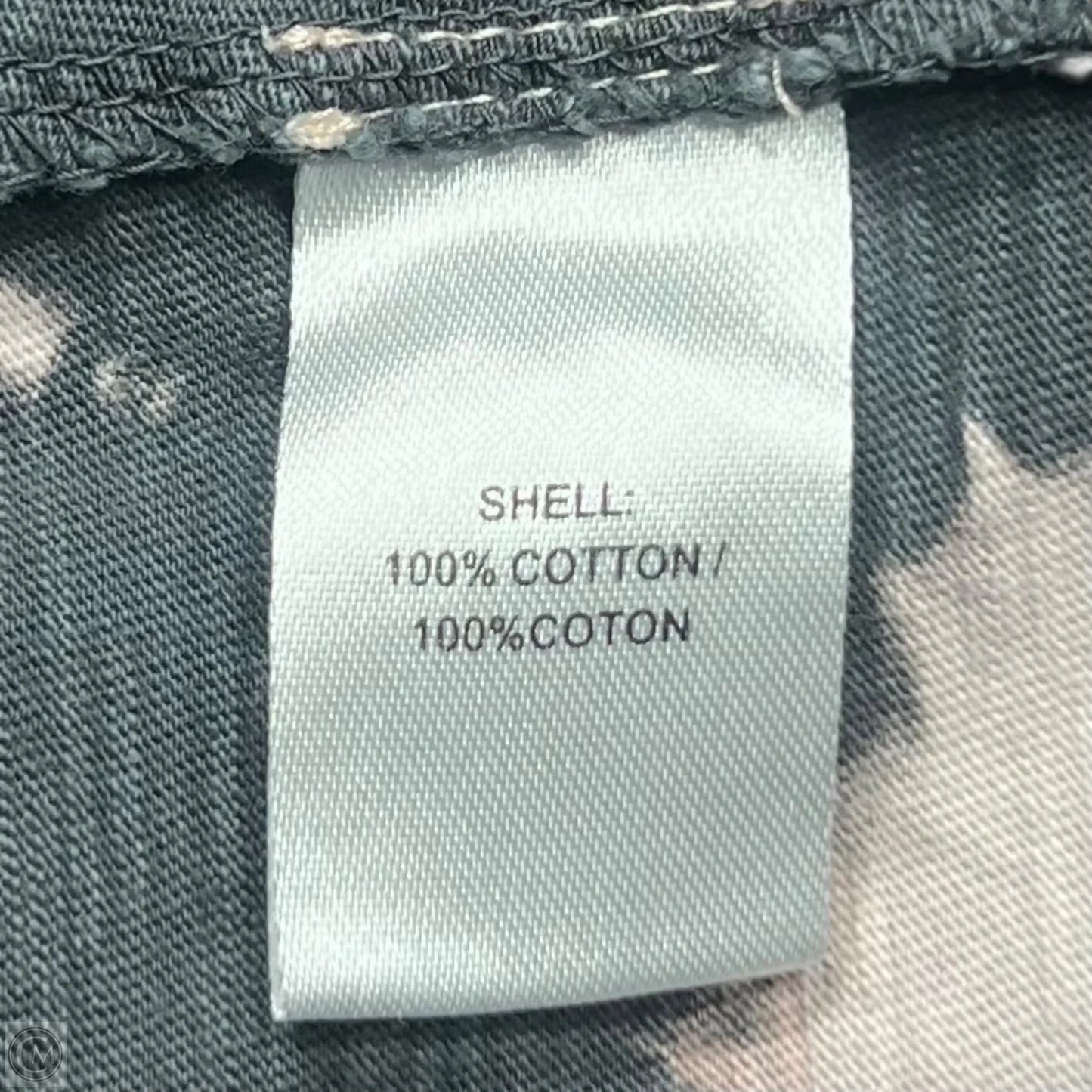 Top Long Sleeve By Pam & Gela In Grey & Pink, Size: S