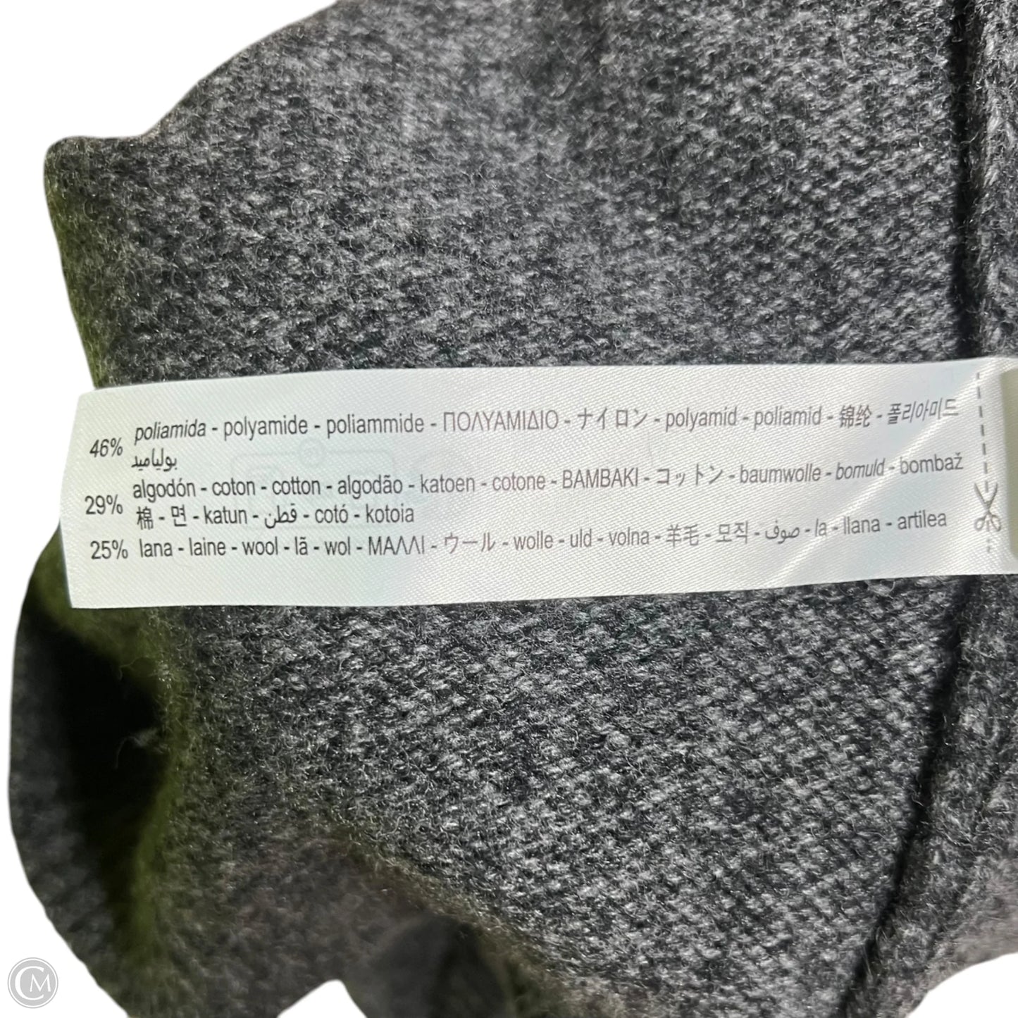 Sweater Short Sleeve By Zara In Grey, Size: S