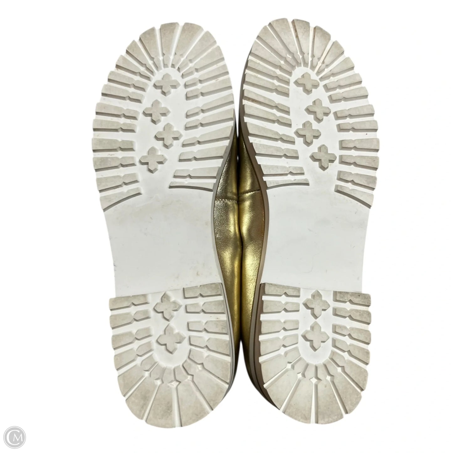 Shoes Flats By Talbots In Gold, Size: 6.5