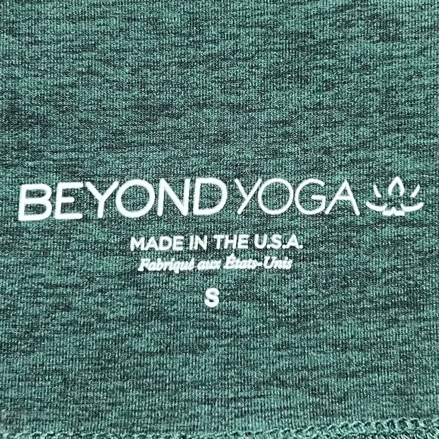Athletic Leggings By Beyond Yoga In Green, Size: 4