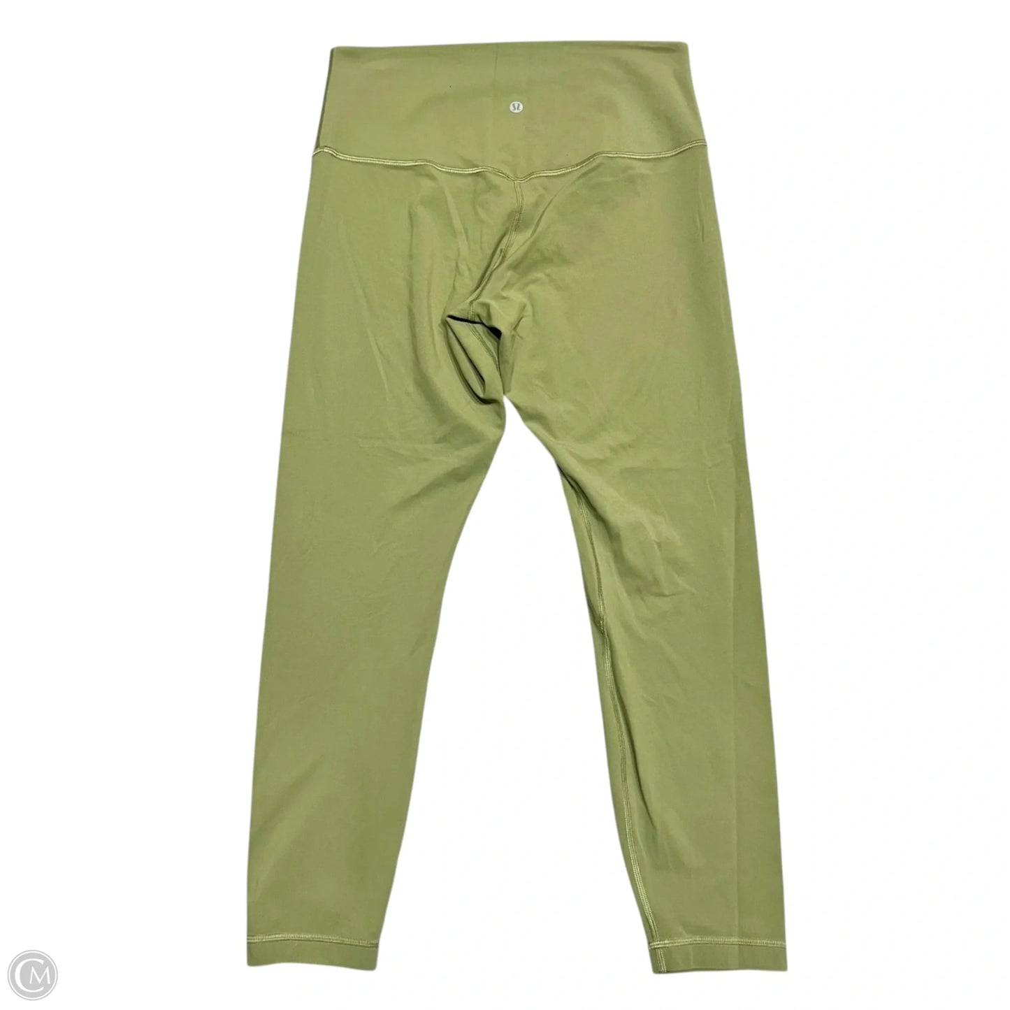 Athletic Leggings By Lululemon In Green, Size: 10