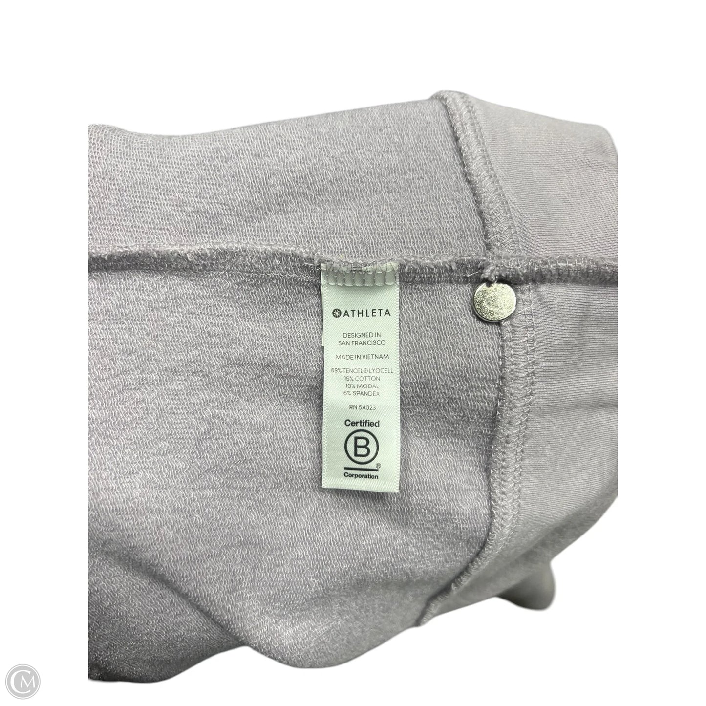 Athletic Sweatshirt Hoodie By Athleta In Purple, Size: Xs