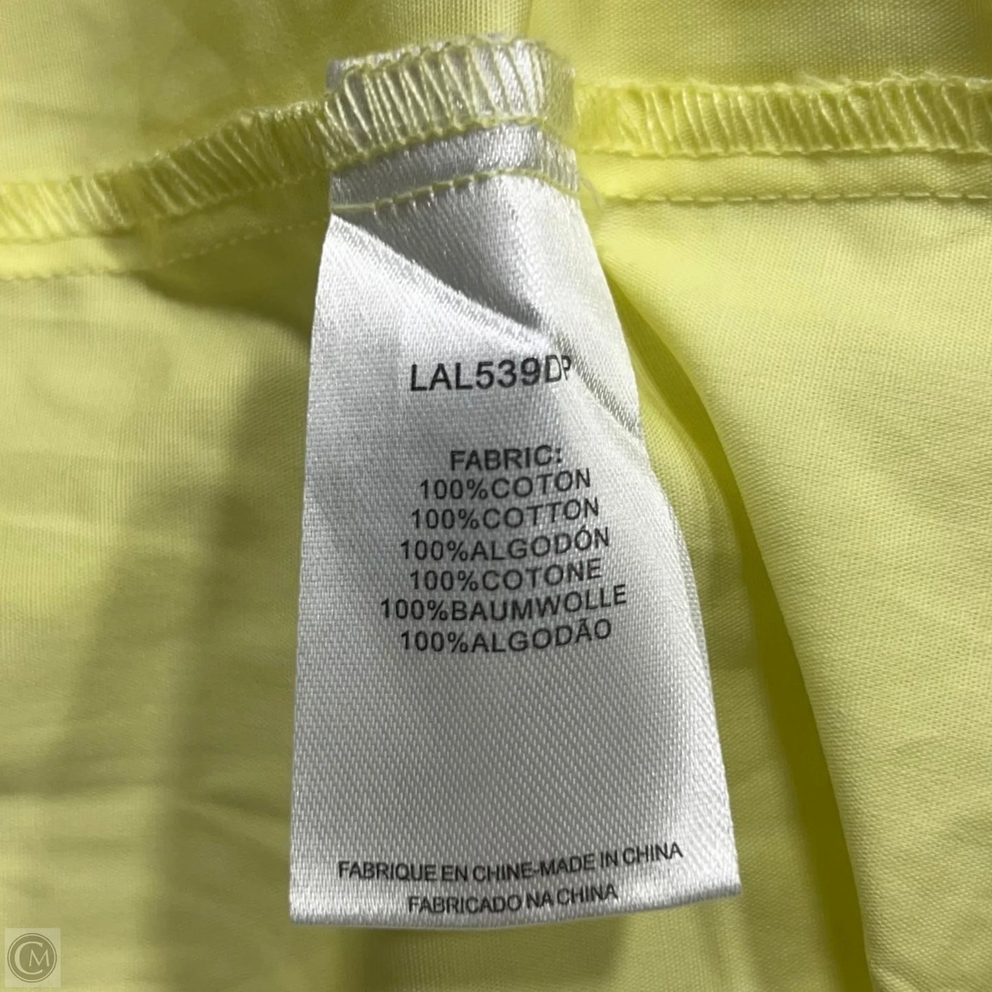 Dress Casual Maxi By Lili Sidonio In Yellow, Size: L