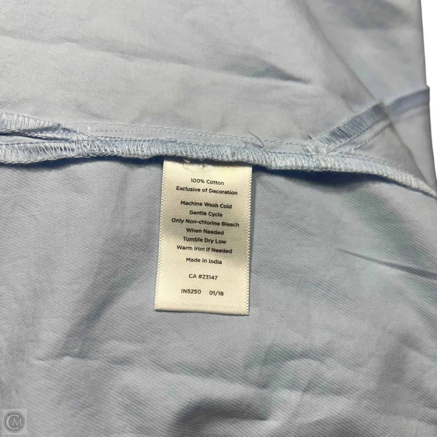Top Short Sleeve By Talbots In Blue, Size: 2x