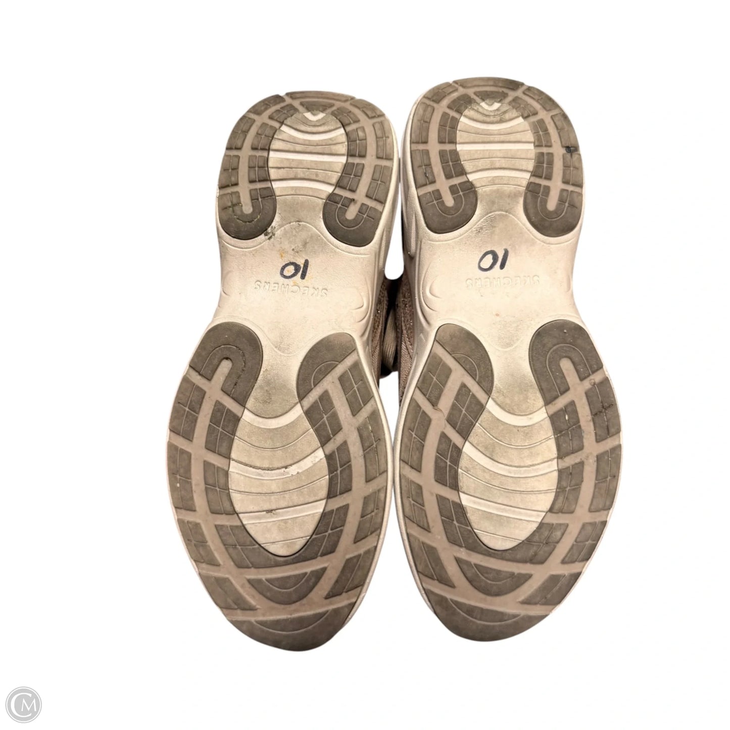 Shoes Sneakers By Skechers In Tan, Size: 10