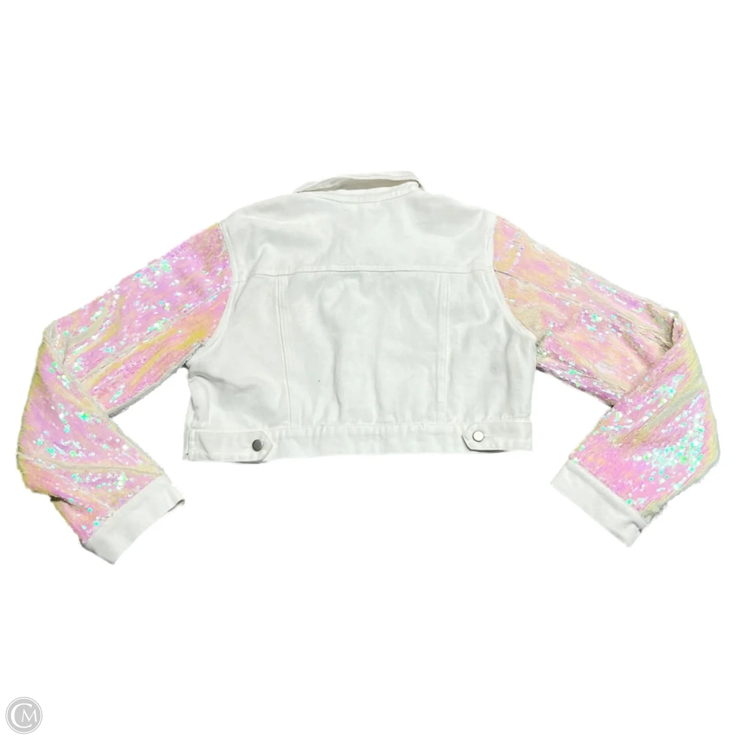 Jacket Denim By Wildhoney In White, Size: L