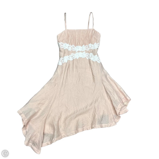 Dress Casual Maxi By Keepsake In Peach, Size: M