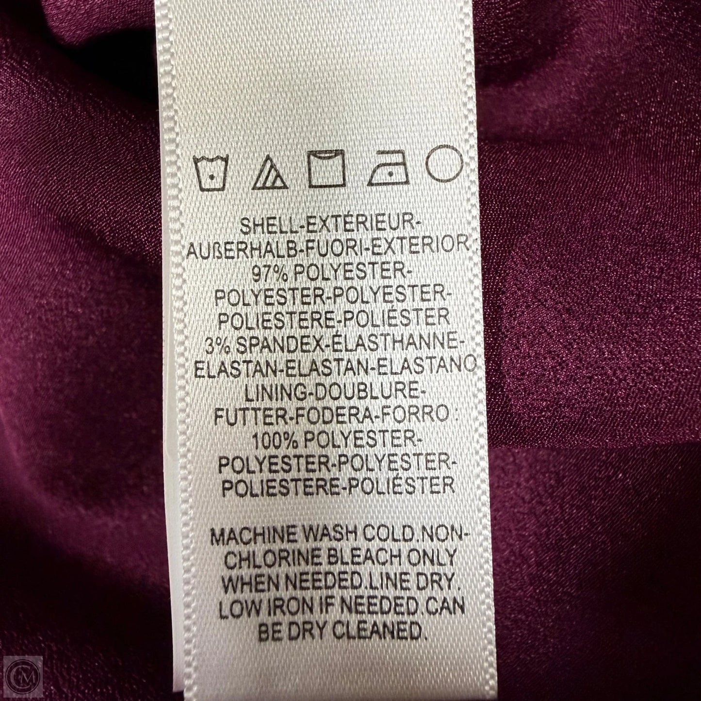 Dress Party Midi By Dress The Population In Purple, Size: Xs