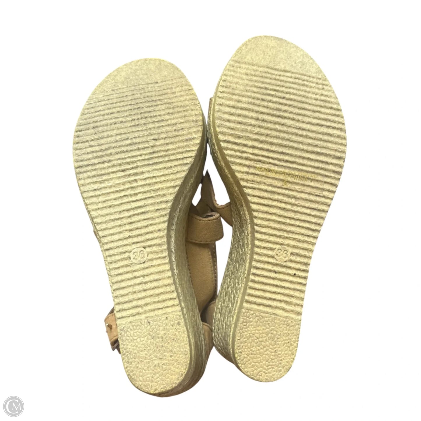 Shoes Heels Block By Refresh In Tan, Size: 6