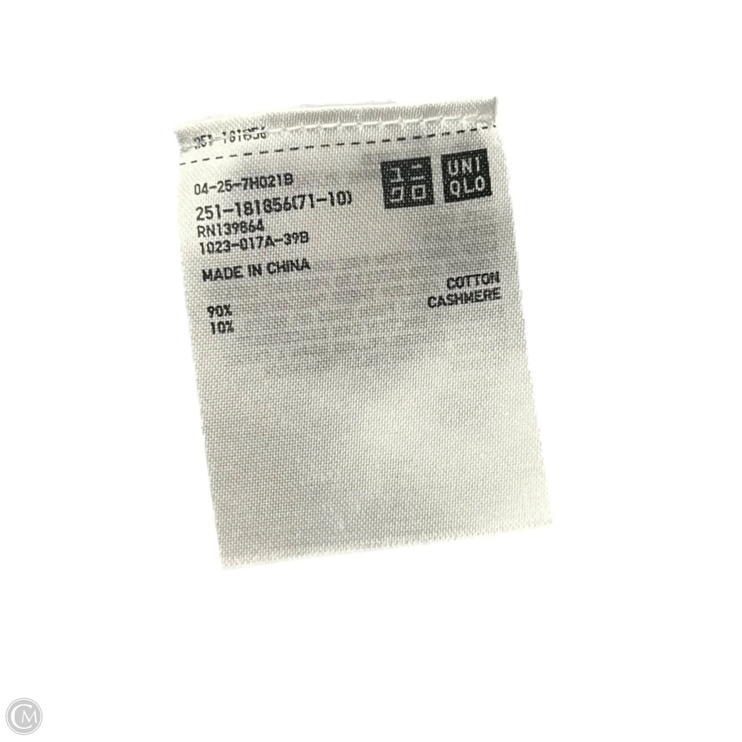 Sweater By Uniqlo In Grey, Size: S