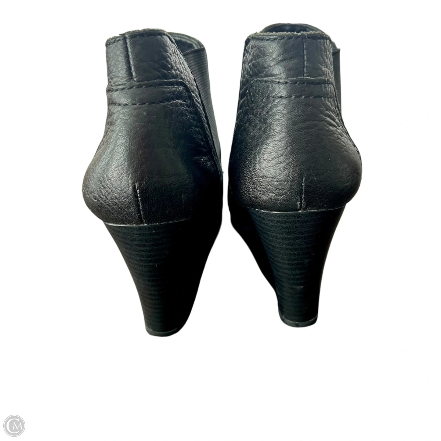 Boots Ankle Heels By Boc In Black, Size: 7