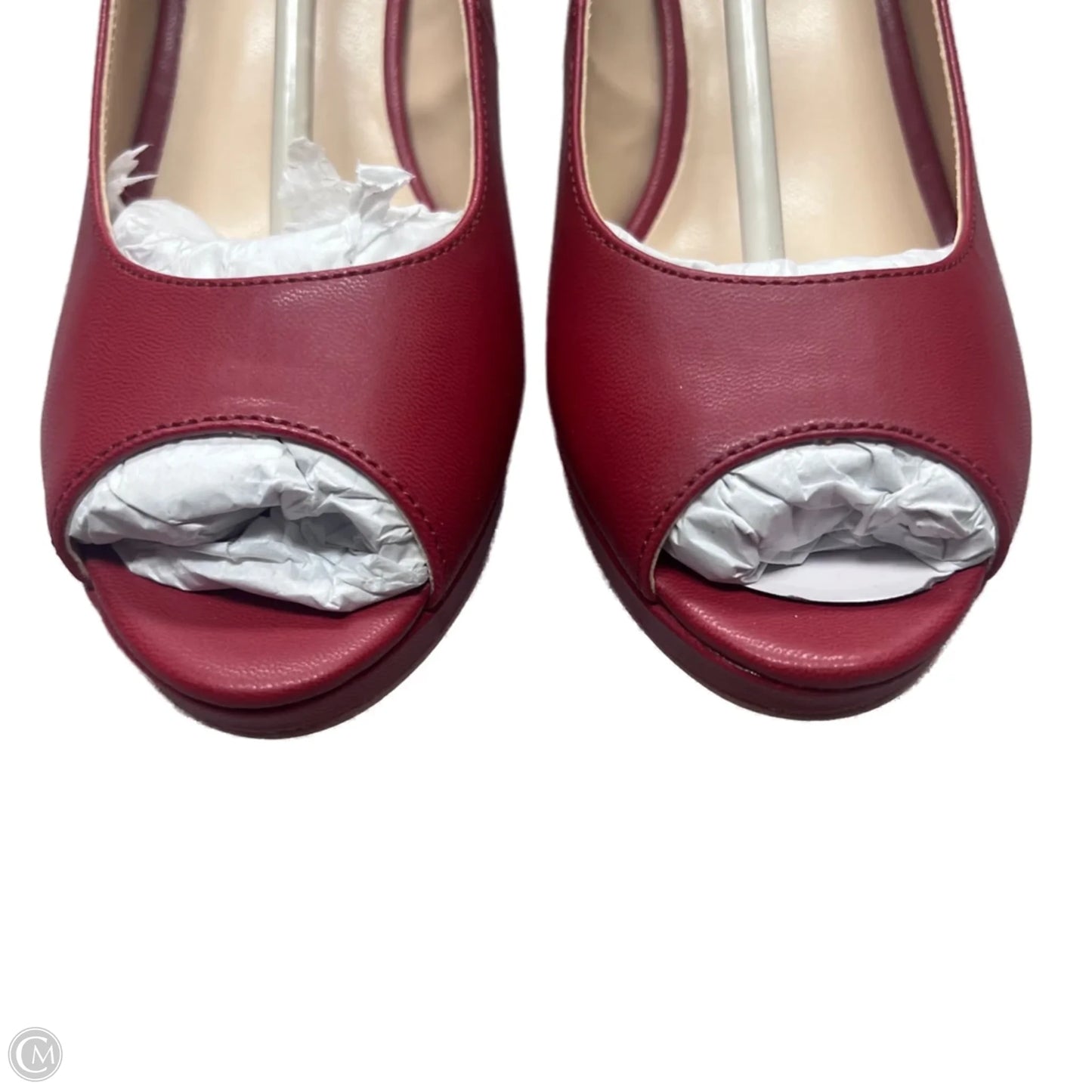 Shoes Heels Kitten By Jenn Ardor In Red, Size: 6.5
