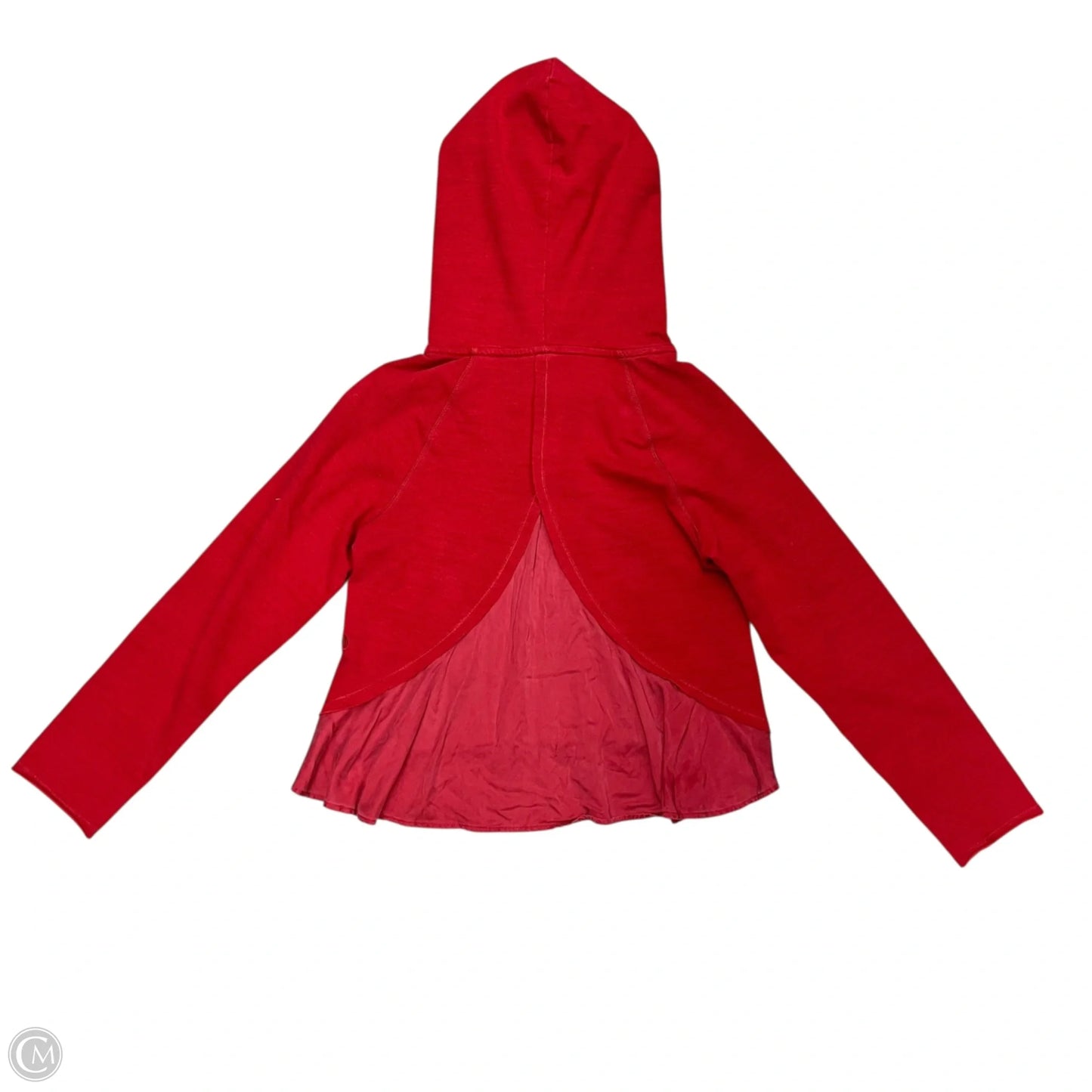 Athletic Sweatshirt Hoodie By Lululemon In Red, Size: 6