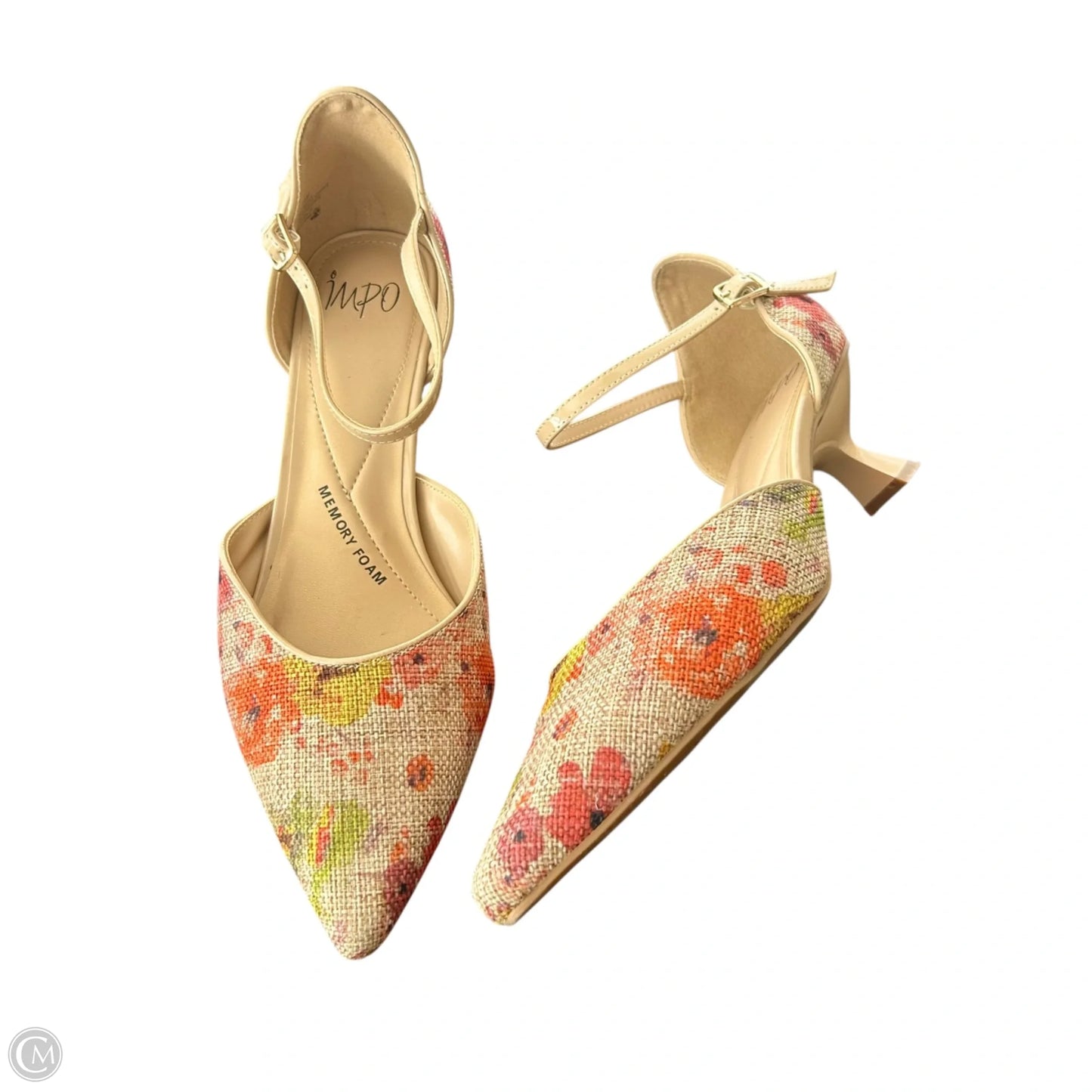 Shoes Heels Kitten By Impo In Floral Print, Size: 11