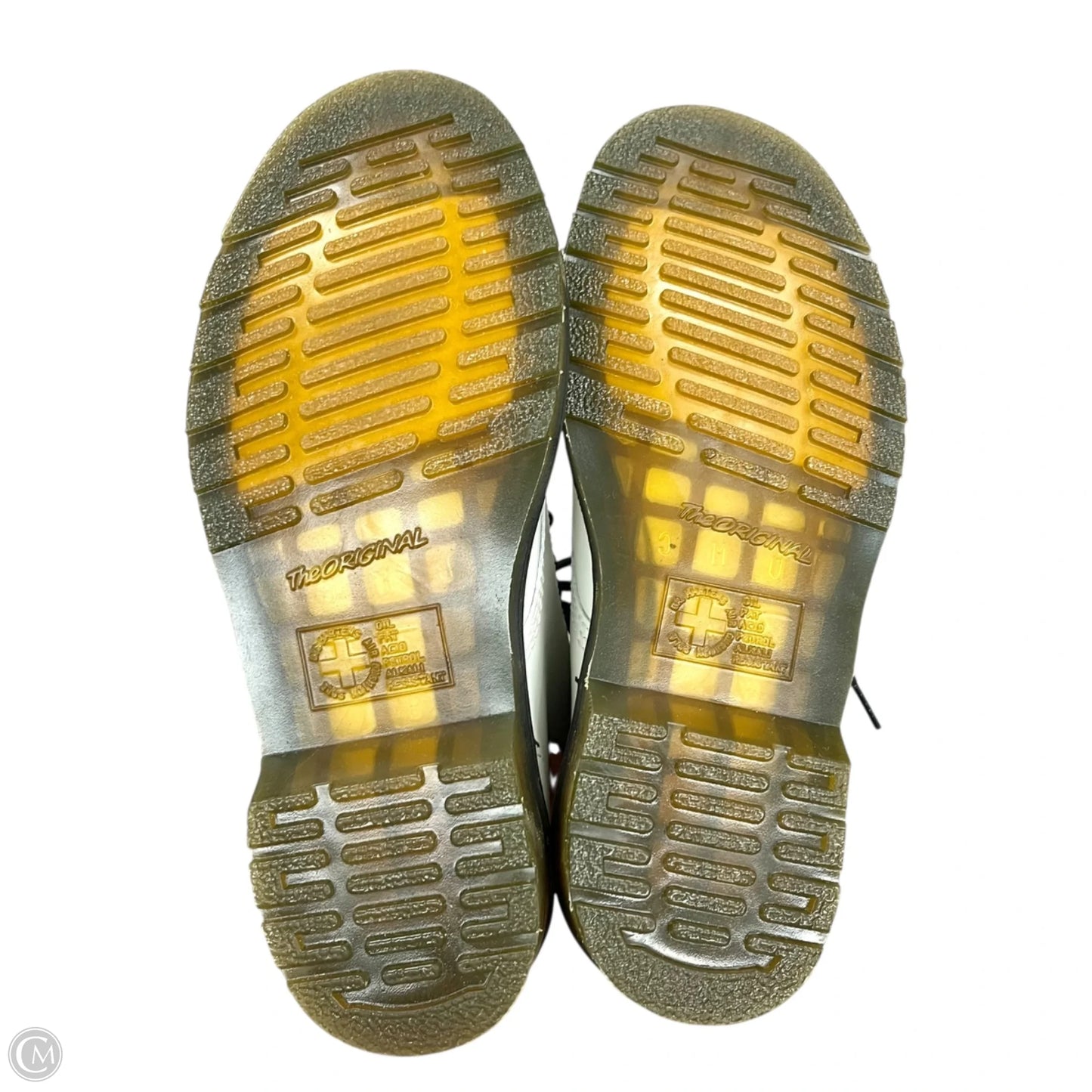 Boots Combat By Dr Martens In White, Size: 6