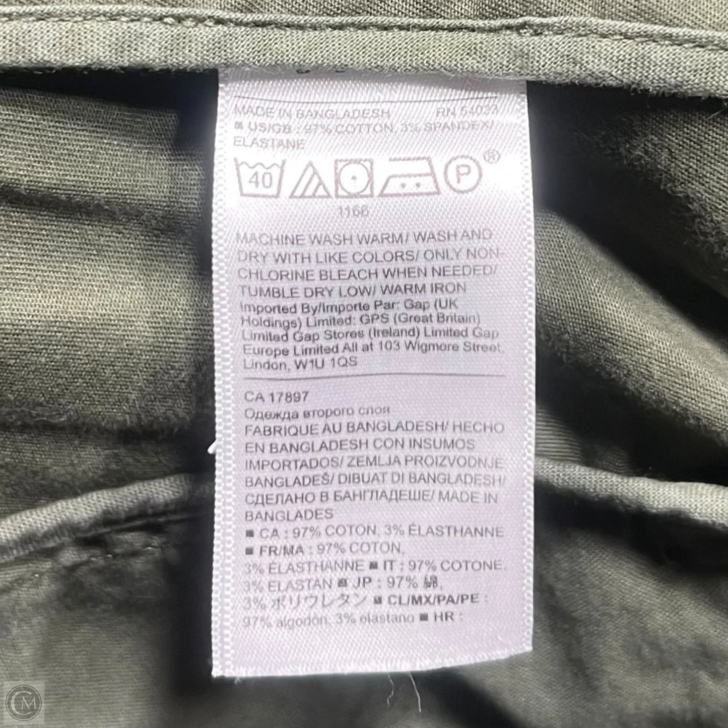 Jacket Utility By Banana Republic In Green, Size: Xs