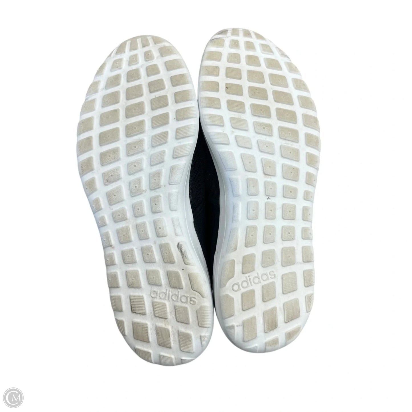 Shoes Flats By Adidas In Black & White, Size: 8
